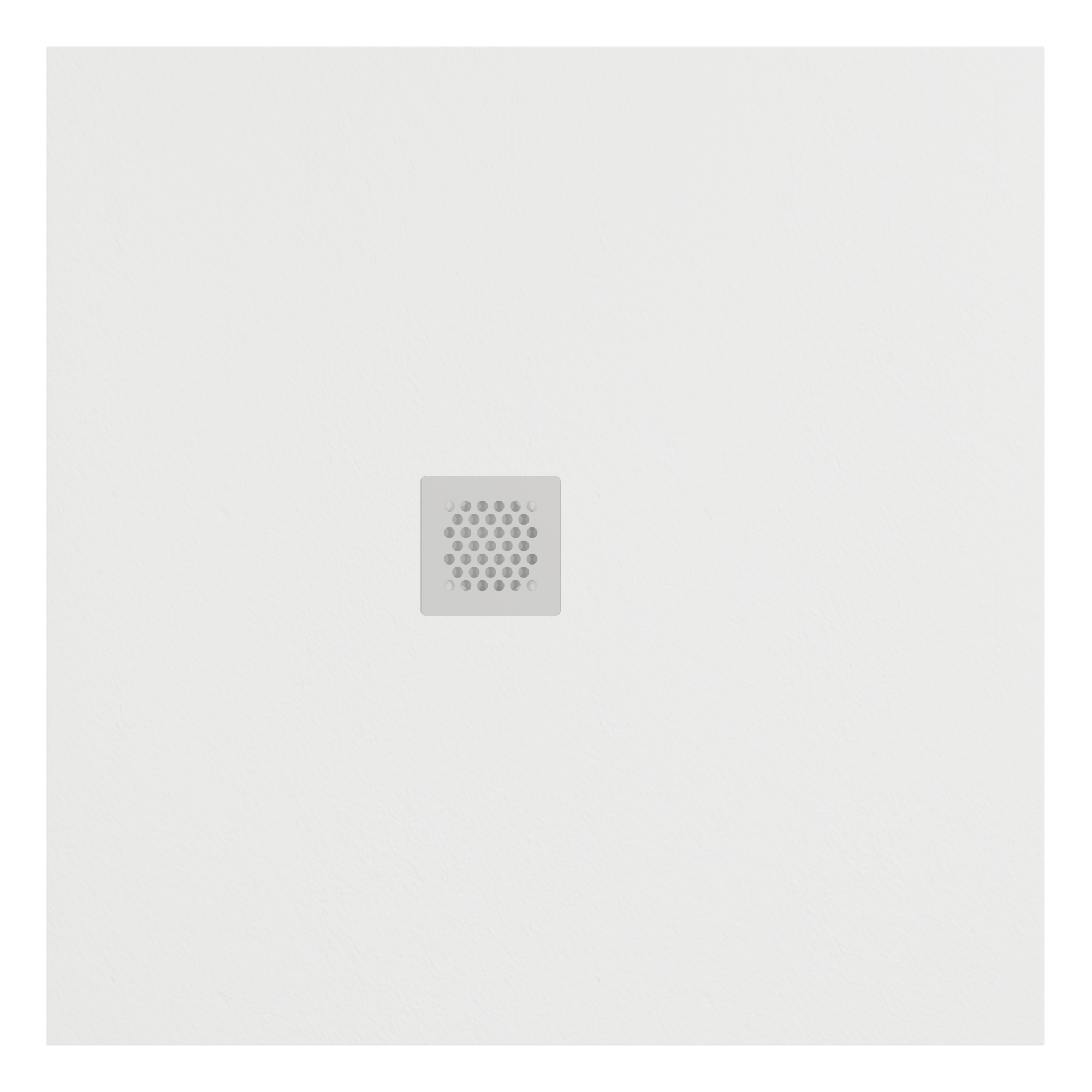 Shower tray, square - filled resin, cuttable including waste cover. Sanitary ware manufacturers. Sanitary ware suppliers . Sanitary ware wholesale  Oem