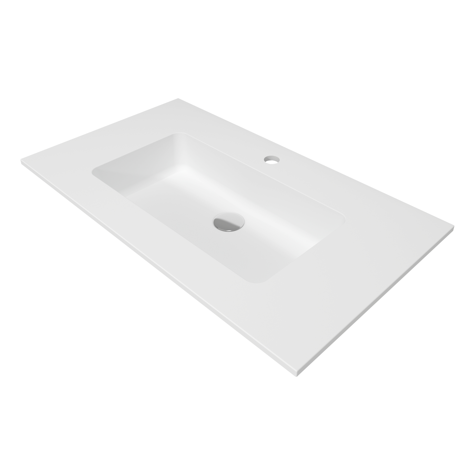 Basin, built-in - solid surface