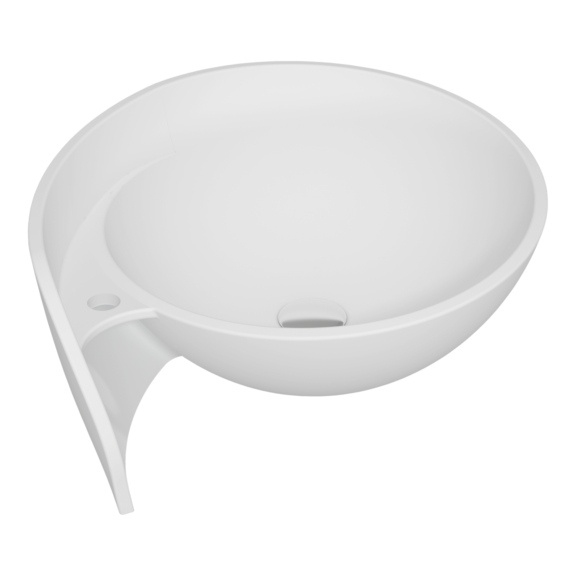 Basin, counter top - solid surface