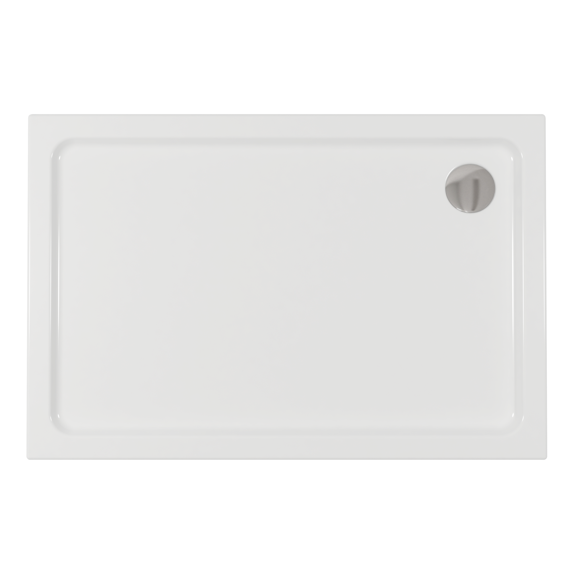 Shower tray, rectangular - acrylic, including waste cover. Sanitary ware manufacturers. Sanitary ware suppliers . Sanitary ware wholesale  Oem