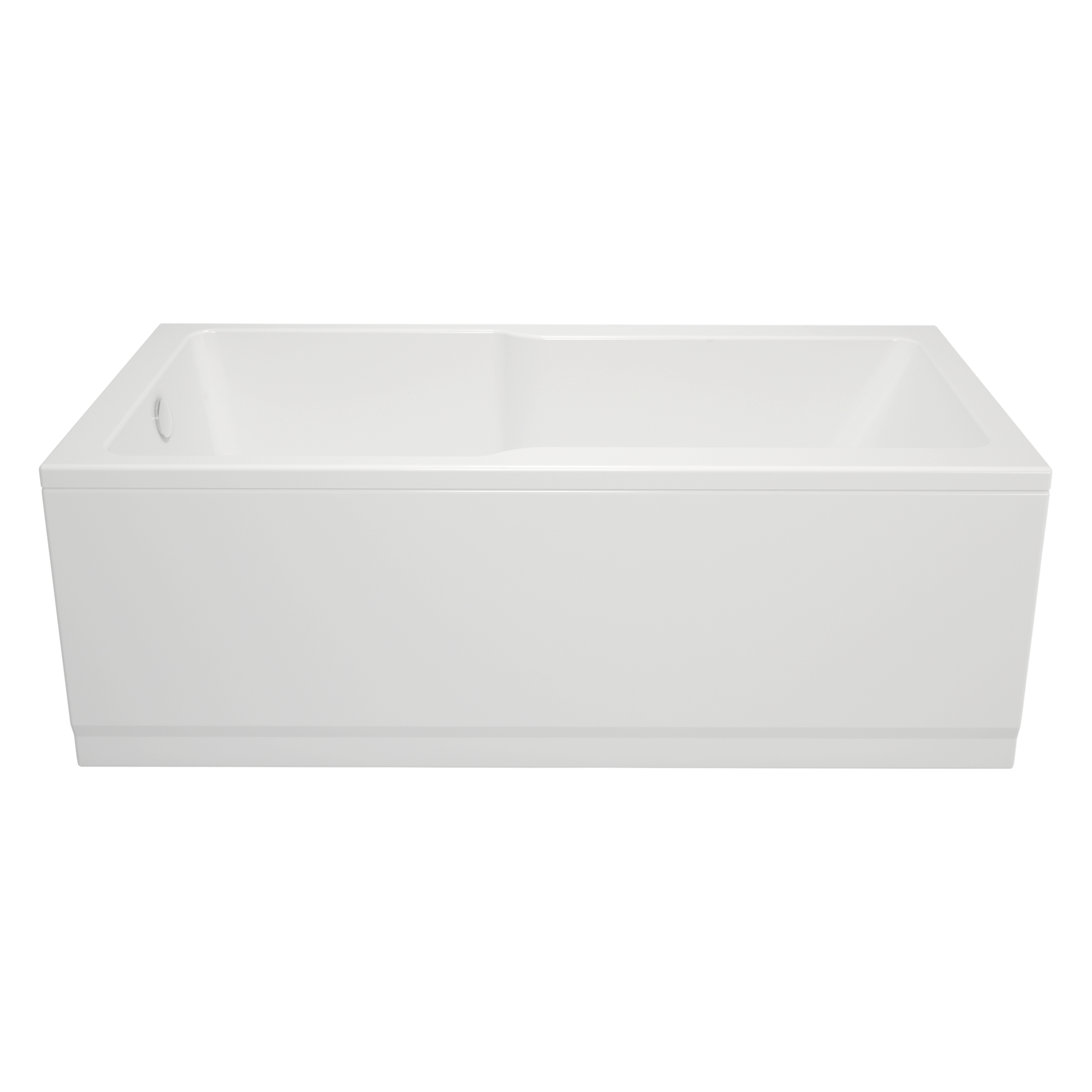Standard bath, rectangular - single ended waste