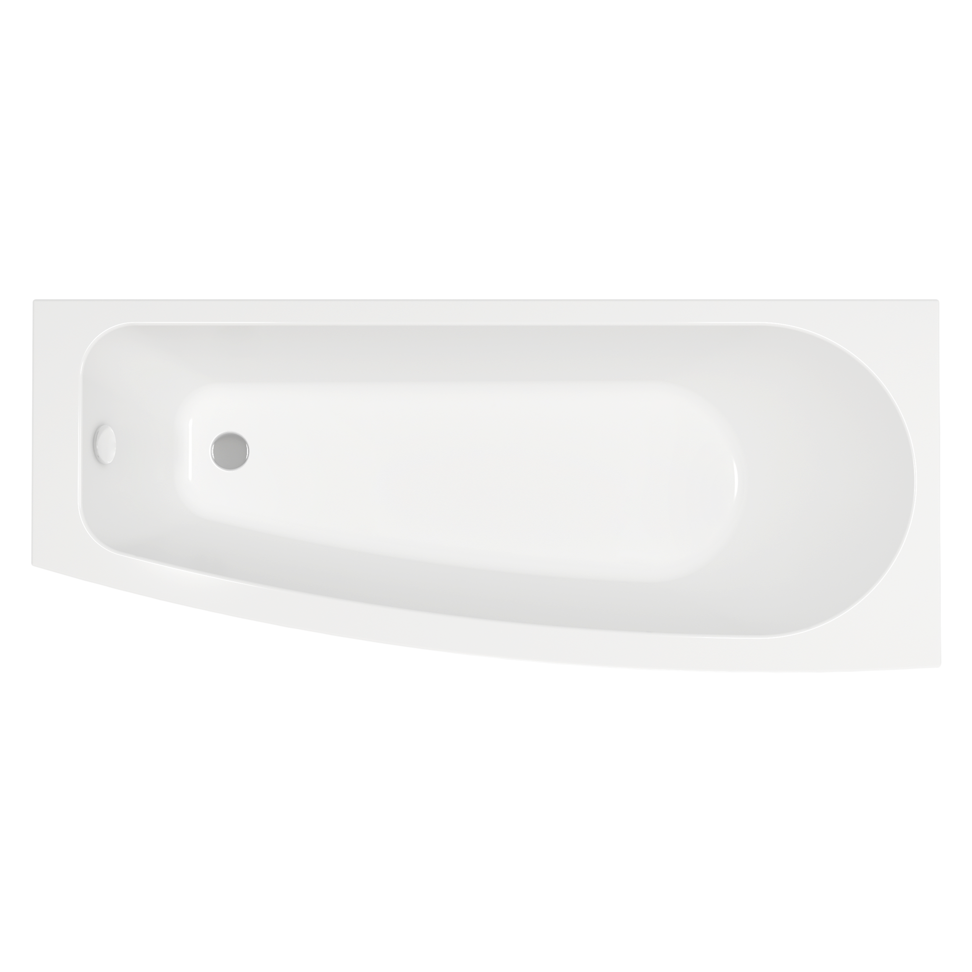 Standard bath, offset left/right handed