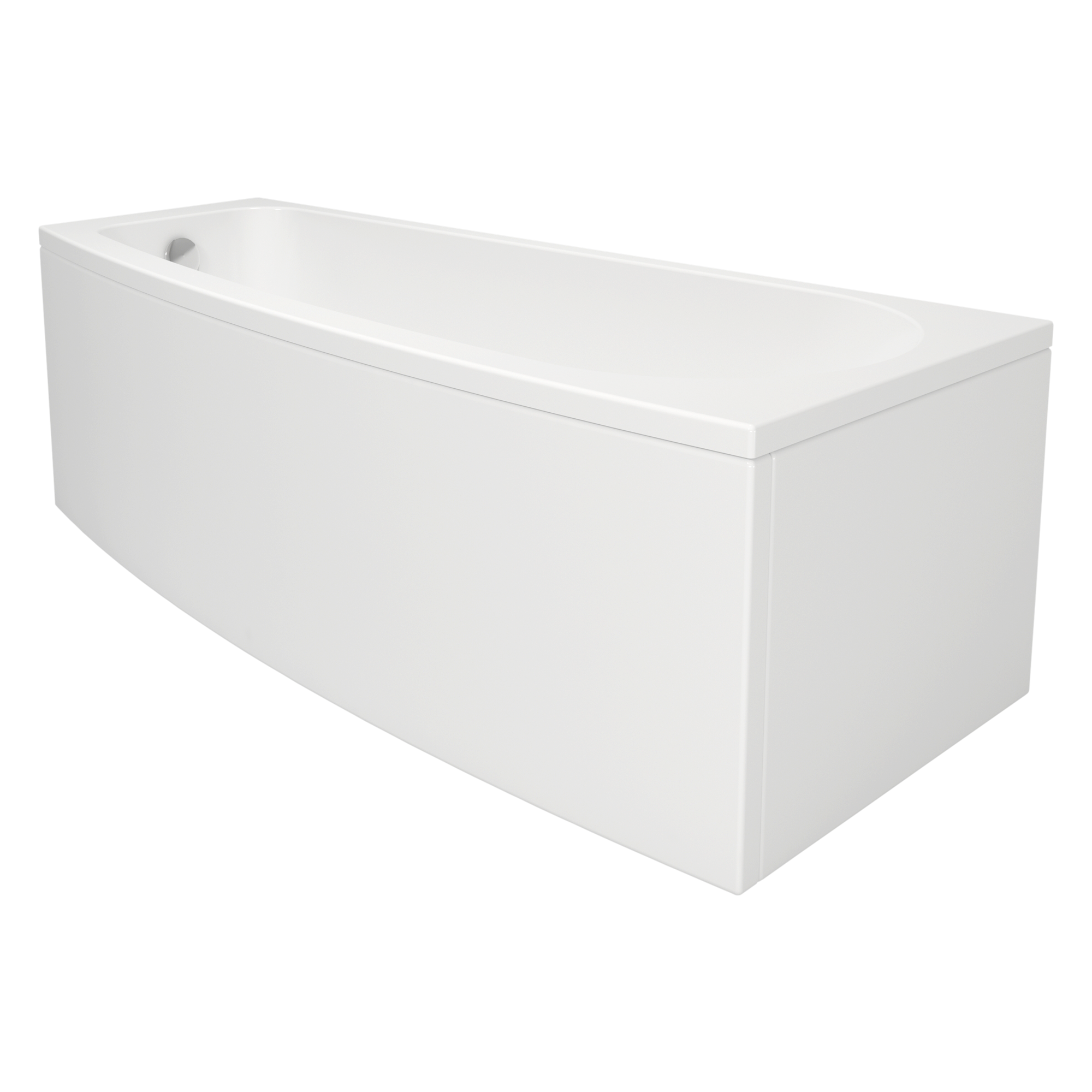 Standard bath, offset left/right handed