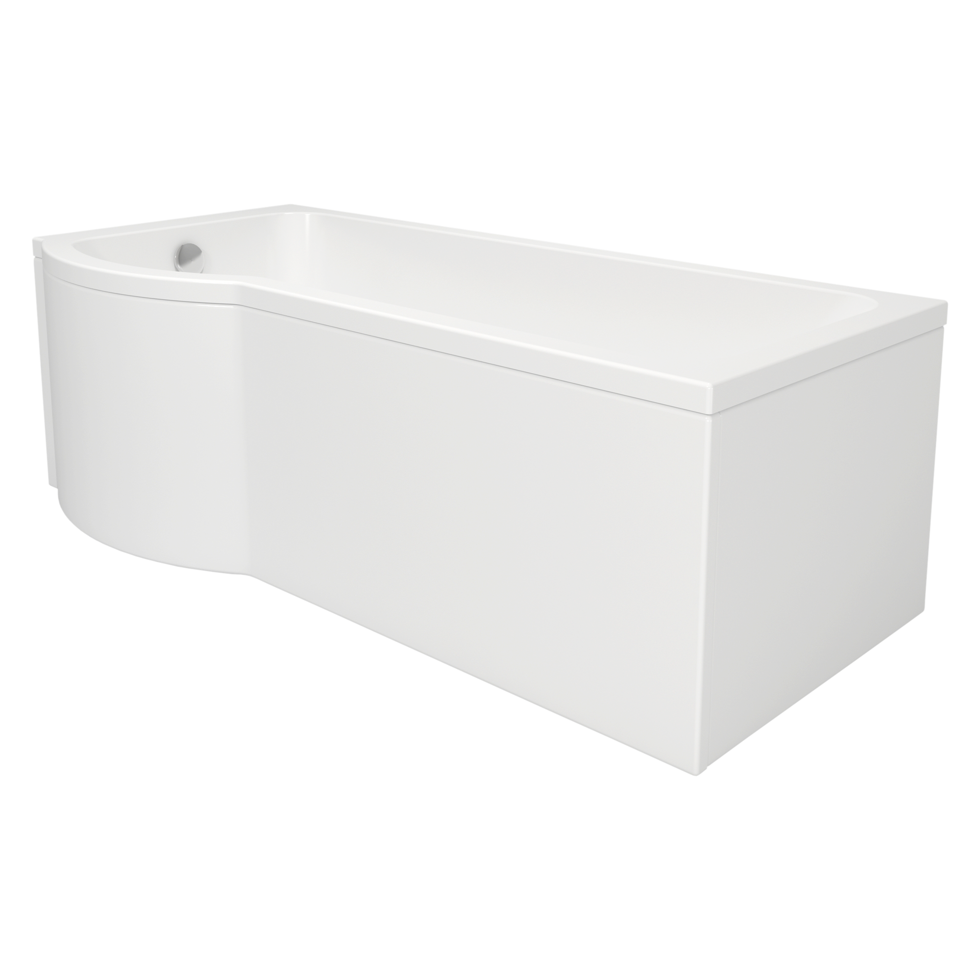 Standard bath, ‘P’ shape left/right handed. Sanitary ware manufacturers. Sanitary ware suppliers . Sanitary ware wholesale  Oem
