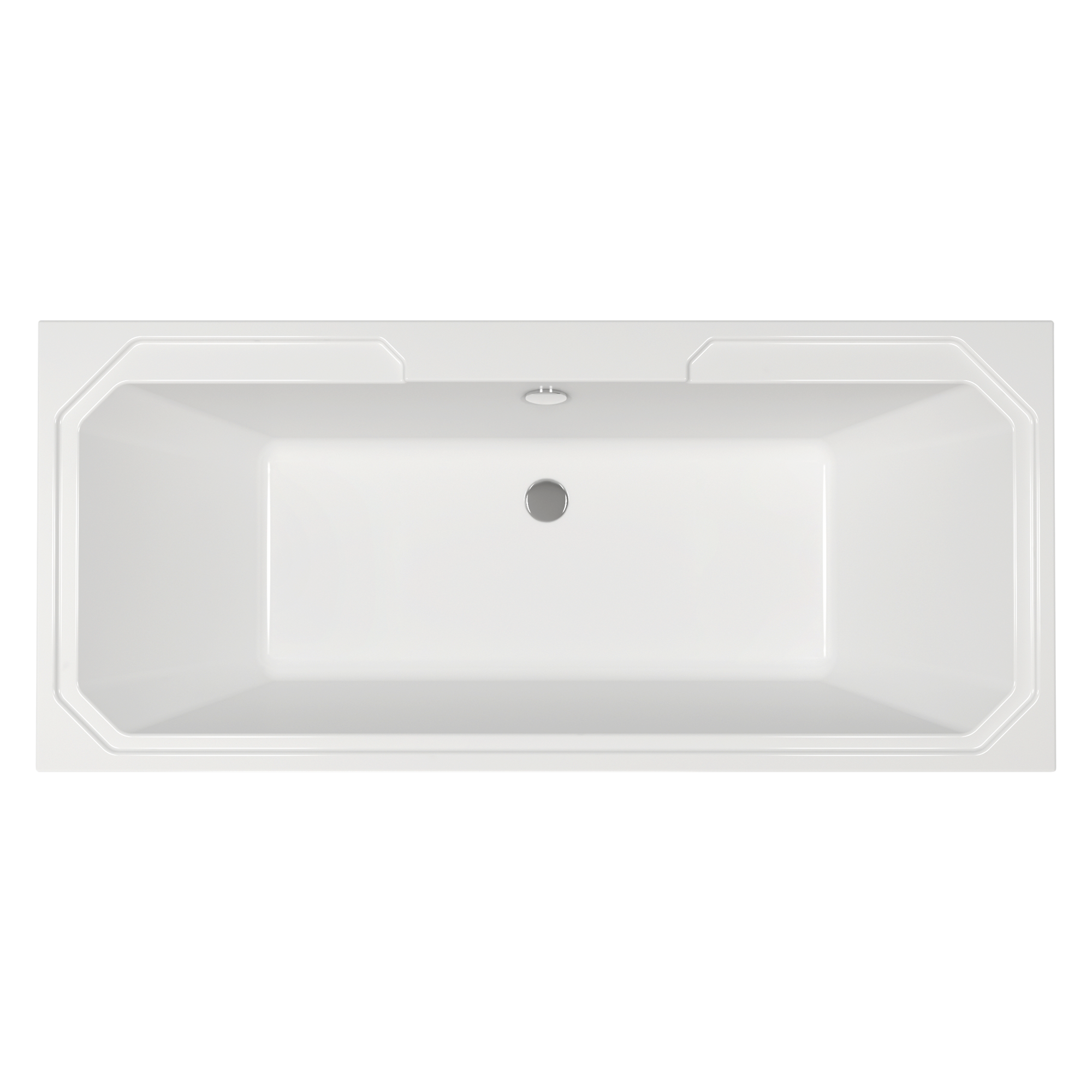 Standard Bath, rectangular - double ended waste. Sanitary ware manufacturers. Sanitary ware suppliers . Sanitary ware wholesale  Oem