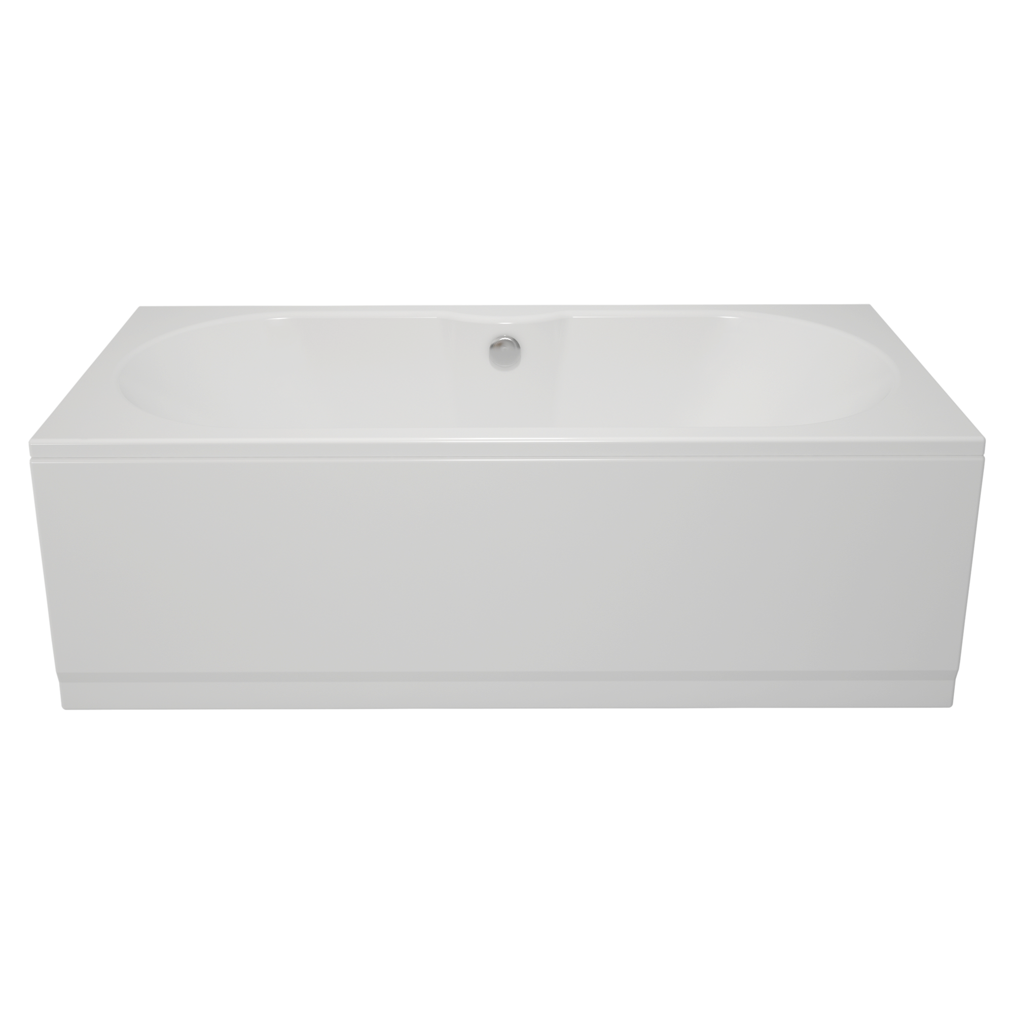 Standard bath, rectangular - double ended waste. Sanitary ware manufacturers. Sanitary ware suppliers . Sanitary ware wholesale  Oem