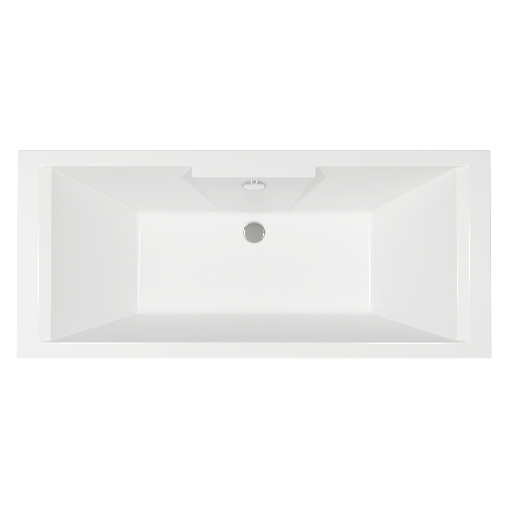 Standard Bath, rectangular - double ended waste. Sanitary ware manufacturers. Sanitary ware suppliers . Sanitary ware wholesale  Oem