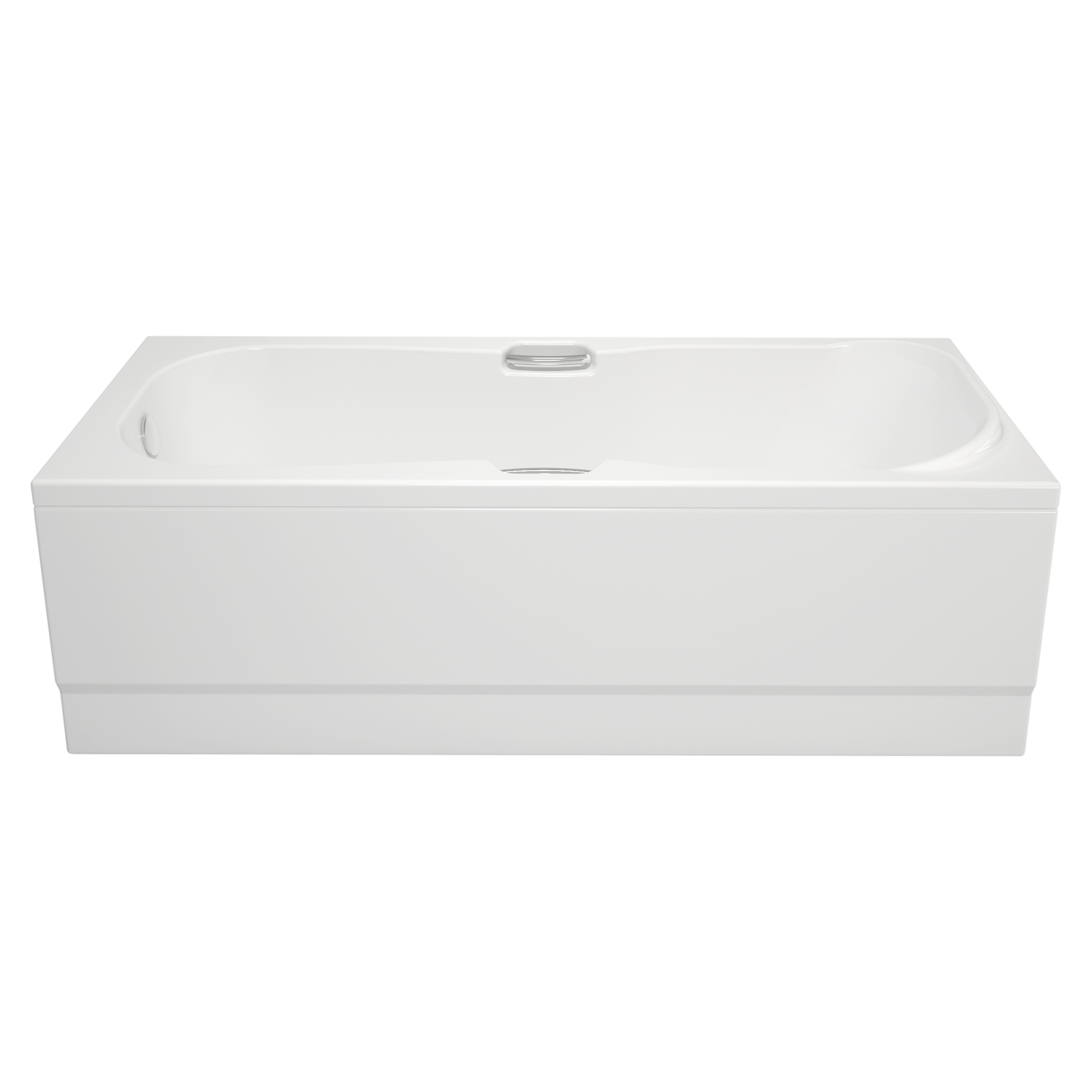 Standard bath, rectangular with handgrip - single ended waste. Sanitary ware manufacturers. Sanitary ware suppliers . Sanitary ware wholesale  Oem
