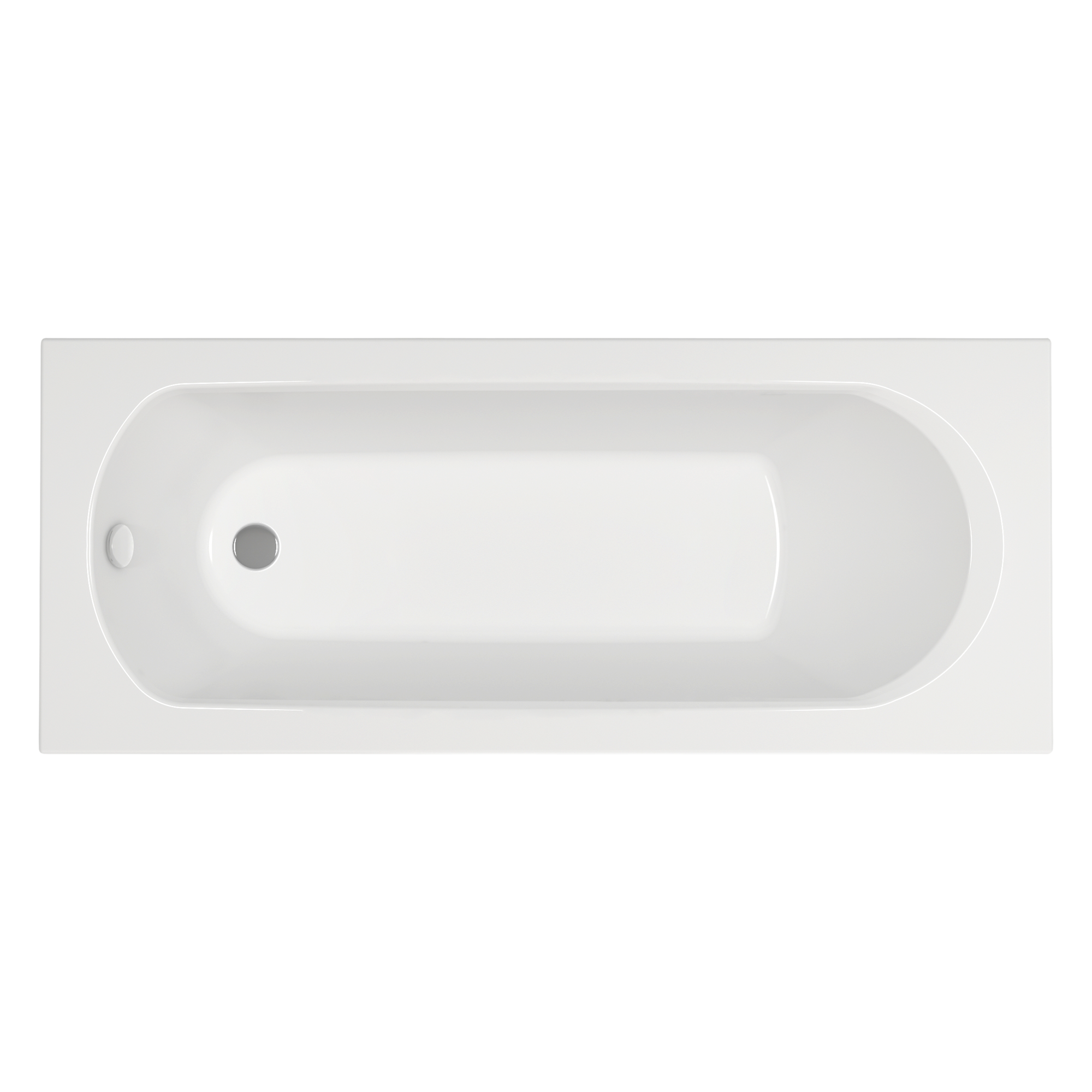 Standard bath, rectangular - single ended waste. Sanitary ware manufacturers. Sanitary ware suppliers . Sanitary ware wholesale  Oem