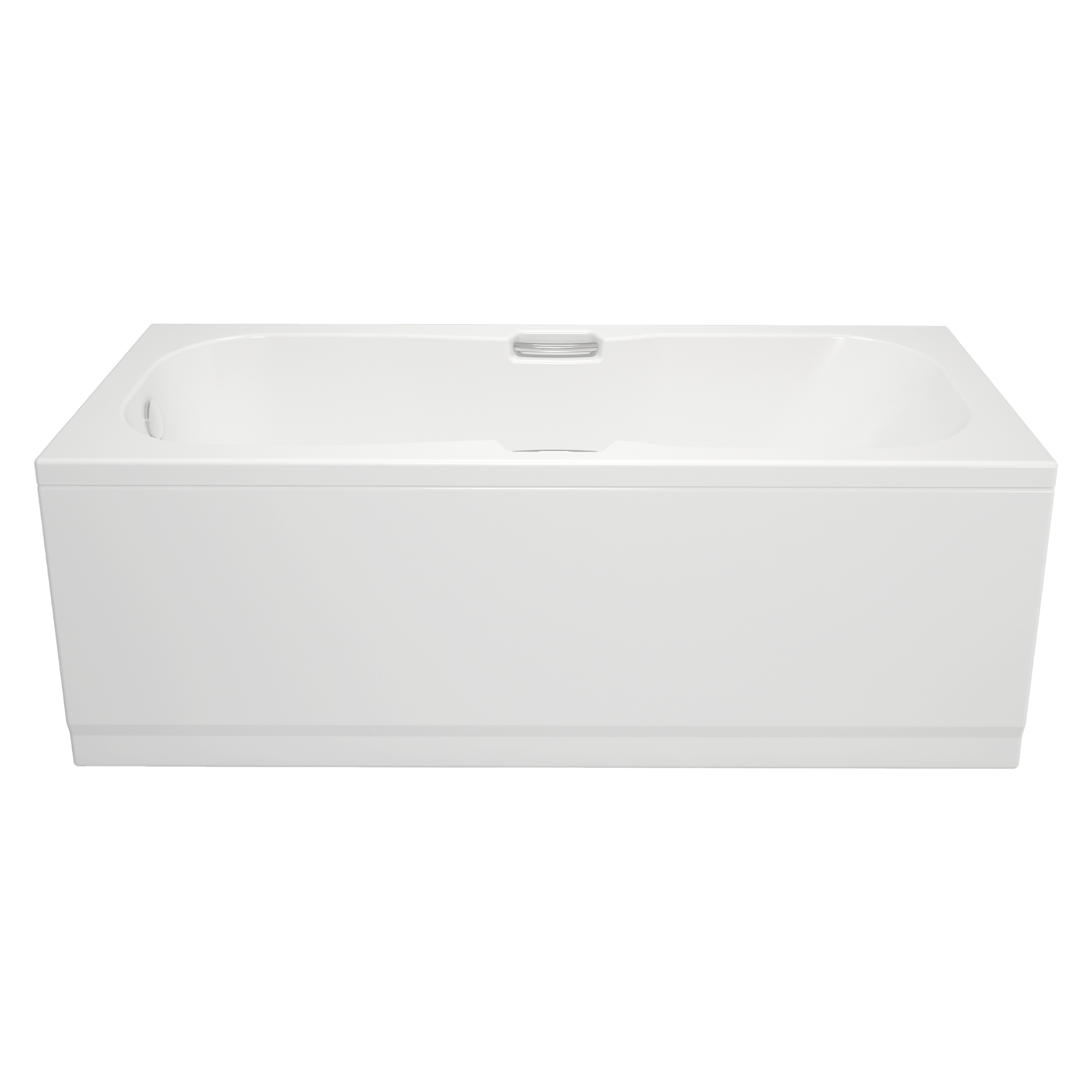 Standard bath, rectangular with handgrip - single ended waste. Sanitary ware manufacturers. Sanitary ware suppliers . Sanitary ware wholesale  Oem