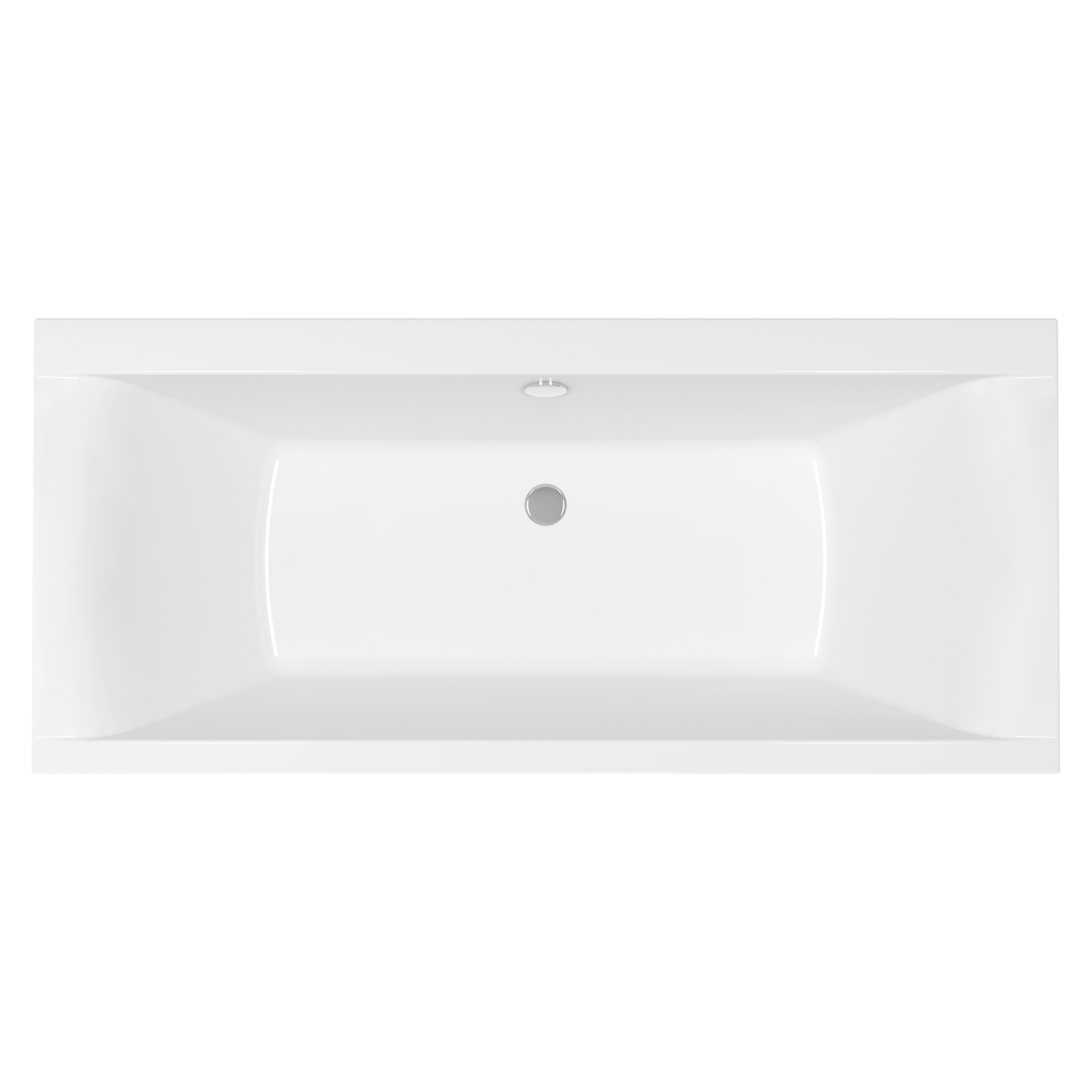 Standard bath, rectangular - double ended waste. Sanitary ware manufacturers. Sanitary ware suppliers . Sanitary ware wholesale  Oem