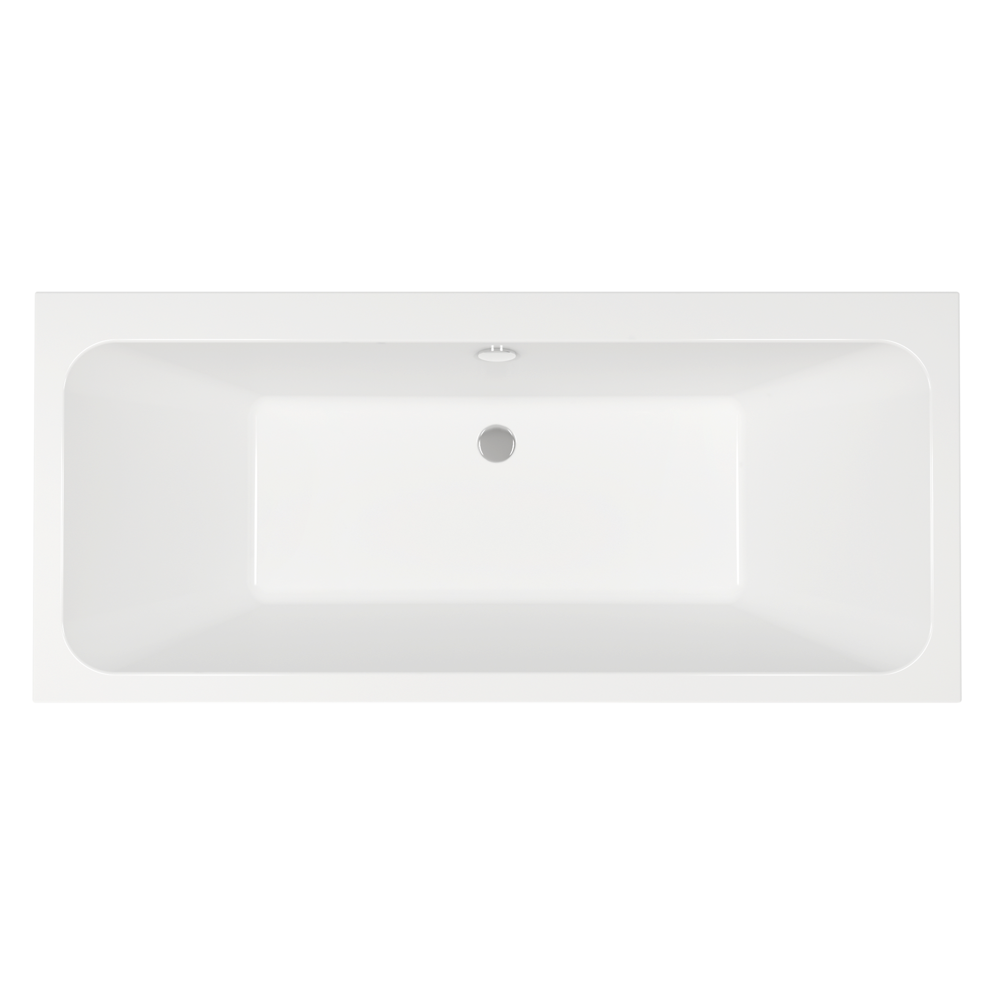 Standard bath, rectangular - double ended waste. Sanitary ware manufacturers. Sanitary ware suppliers . Sanitary ware wholesale  Oem