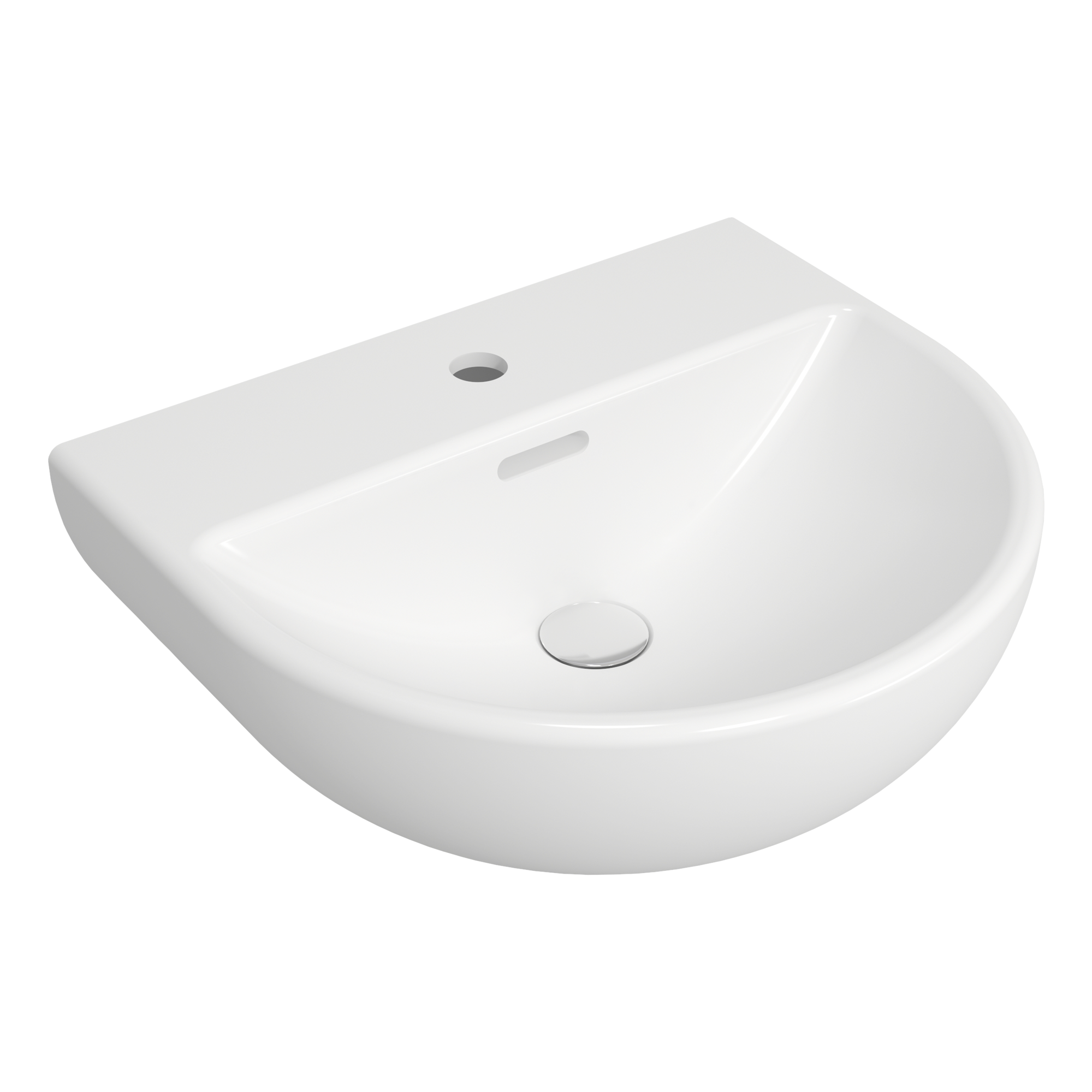 Basin, round - ceramic