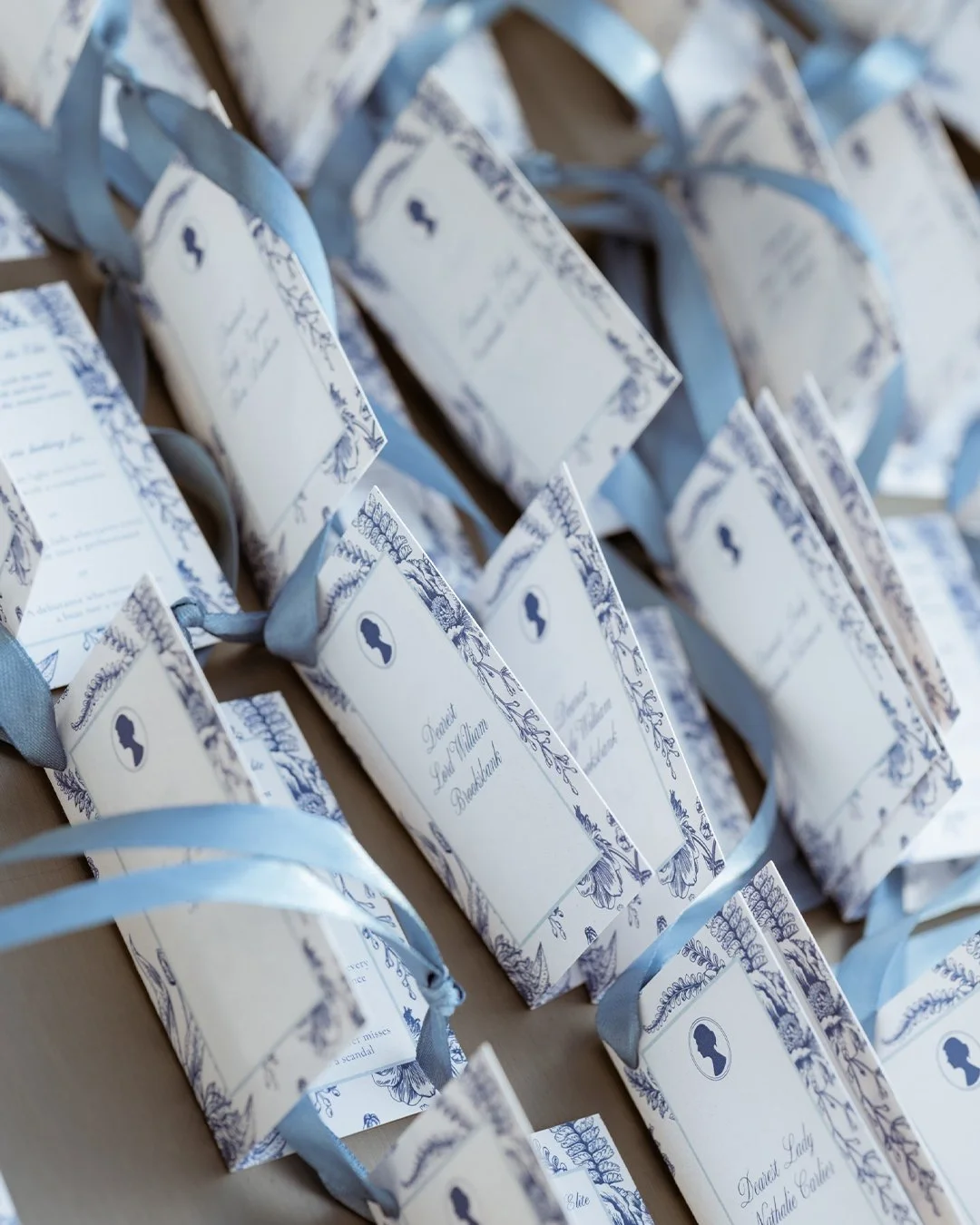 Refined Bridgerton-style stationery suite with invitation and save the date designed for a 60th birthday celebration.