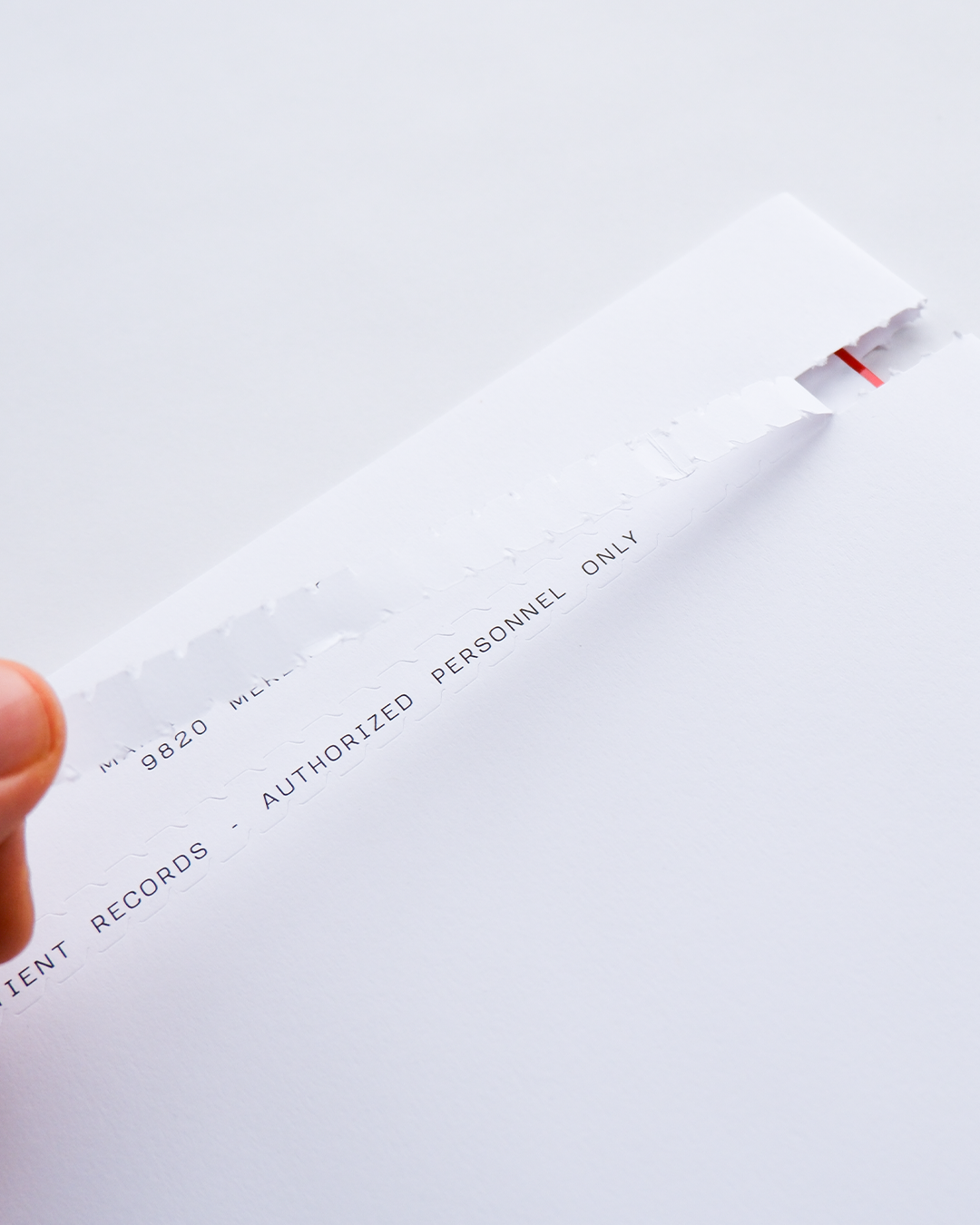 Concept birthday invitation inspired by hospital emergency room with hidden ECG message