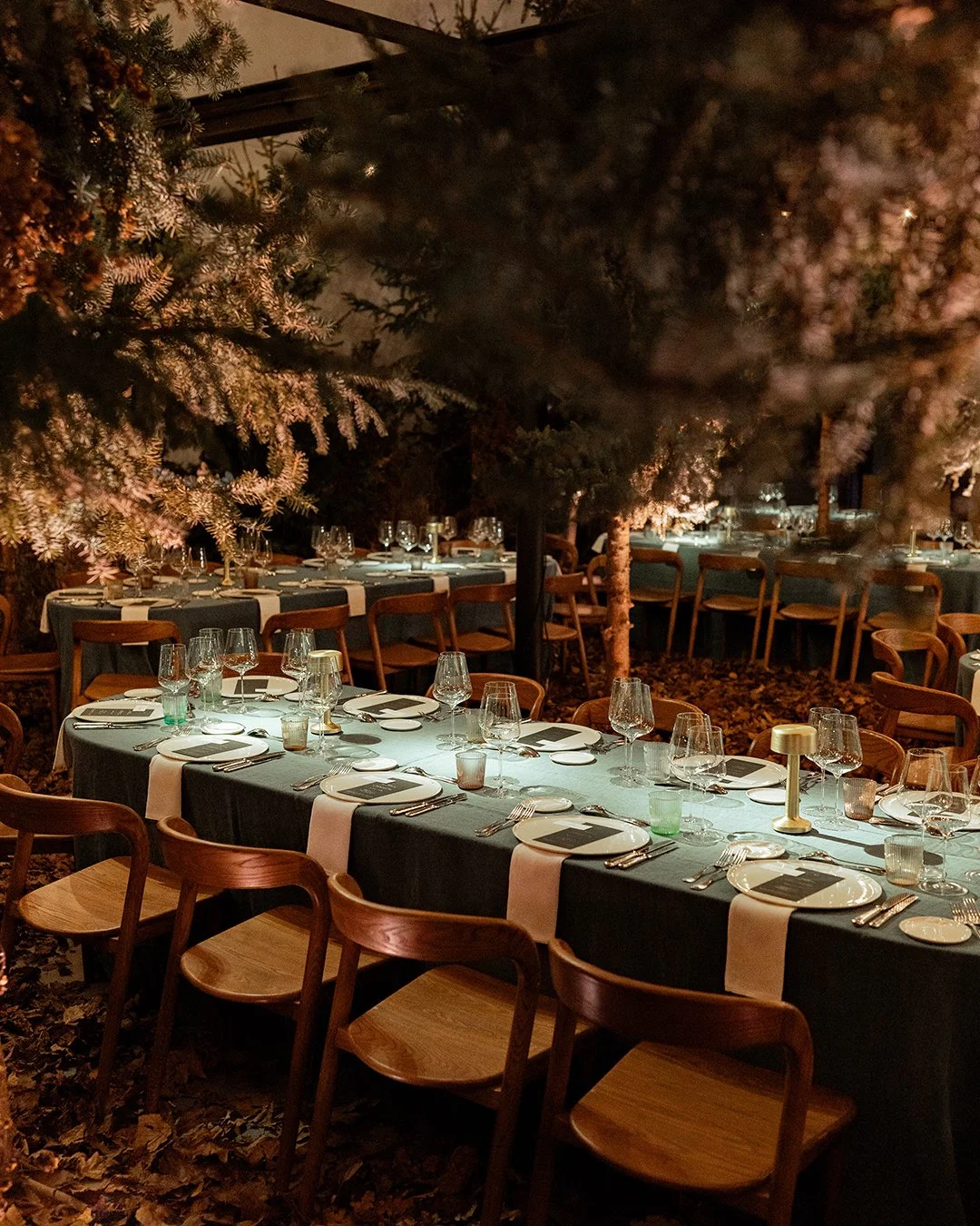 Textured paper detail with antler illustration for birthday invitation