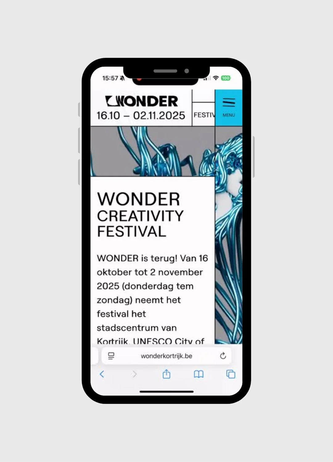 WONDER Creativity Festival communication and content management, including social media coordination, website updates, and visual storytelling across channels