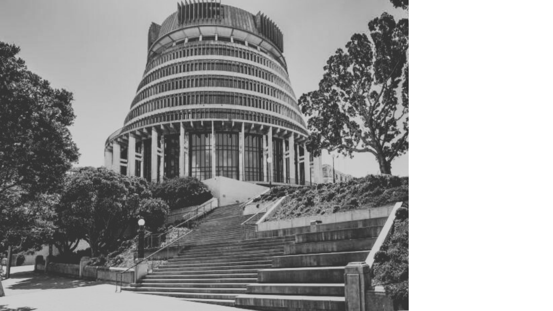 New Zealand government and policy leadership represented by Parliament Buildings in Wellington, symbolising governance, legislation, and public sector decision-making.