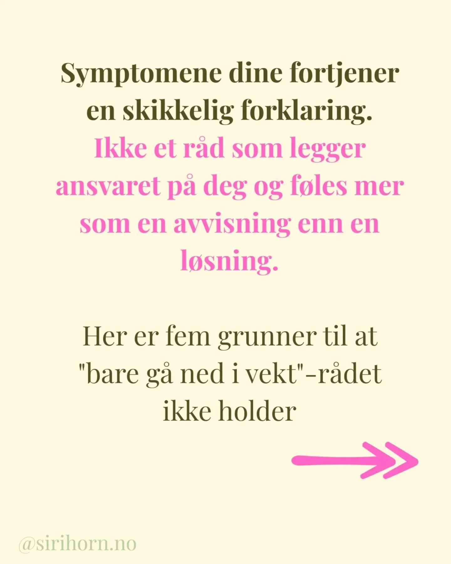 Det er mye som er problematisk ved r&aring;det om vektnedgang til de som sliter med hormonhelse. Her er noen av dem. Det vi trenger er en generell &oslash;kning i kunnskapsniv&aring;et om hormonsyklus, mens vi venter p&aring; det kan du jo melde deg 