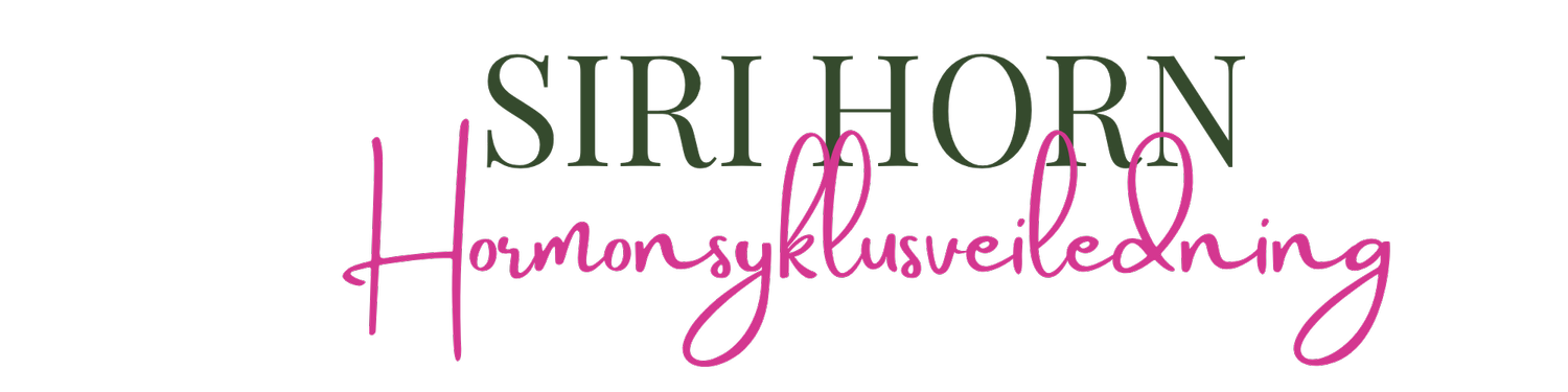 Siri Horn - hormonsyklusveiledning for kvinner
