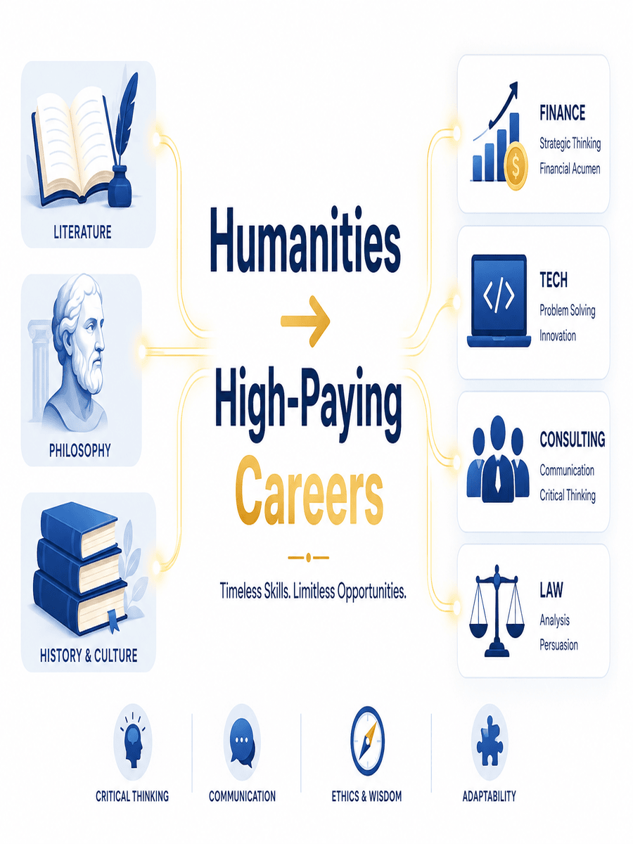 Why humanities can lead to high‑paying, future‑proof careers