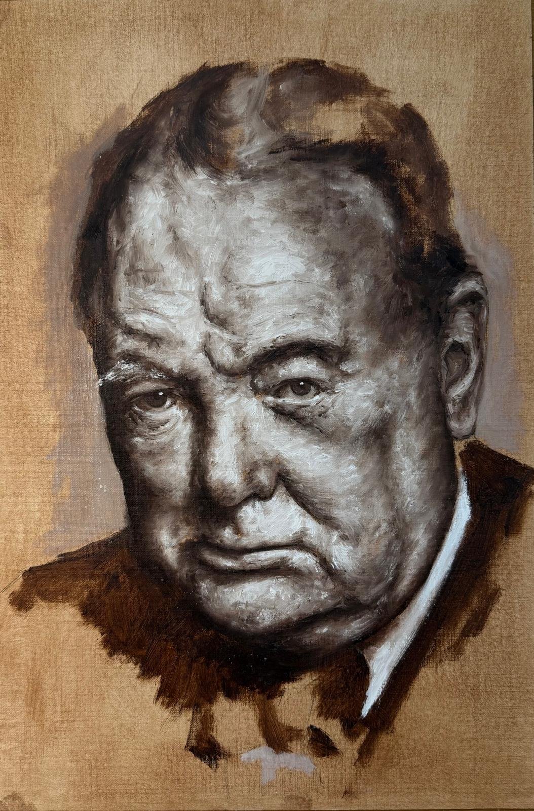 42 x 59.4cm | Oil on Canvas Paper | 2025