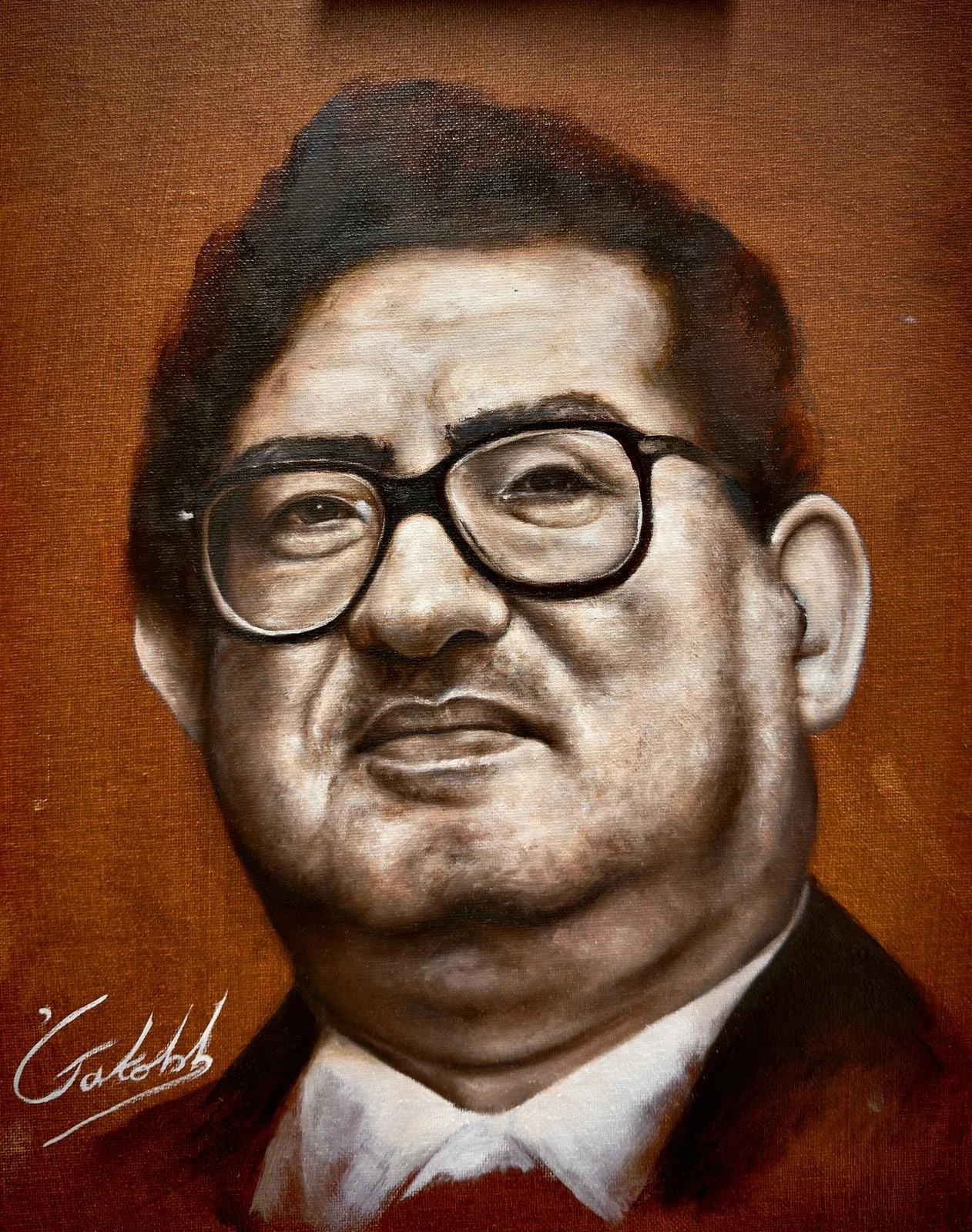 40cm x 20cm | Oil on Canvas Board | 2026