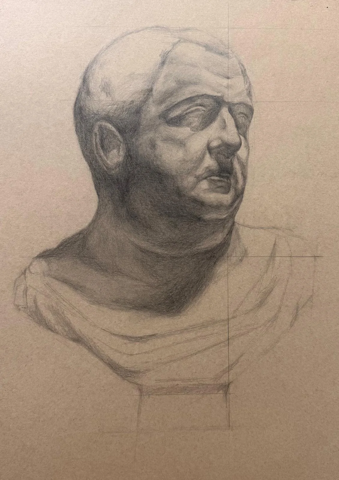 42 x 59.4cm | Graphite on Tonal Paper | 2025