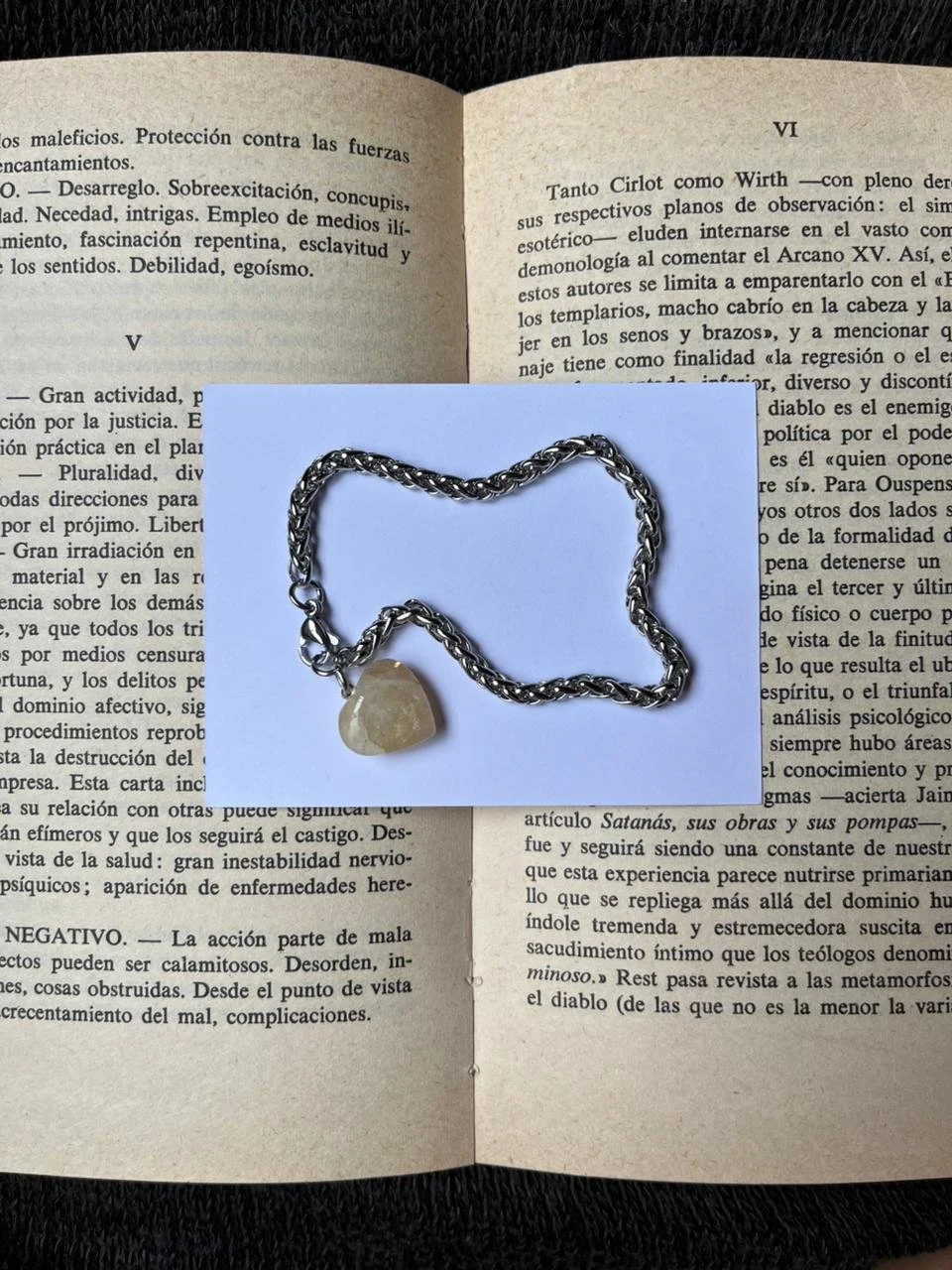 pulcera piedra corazon