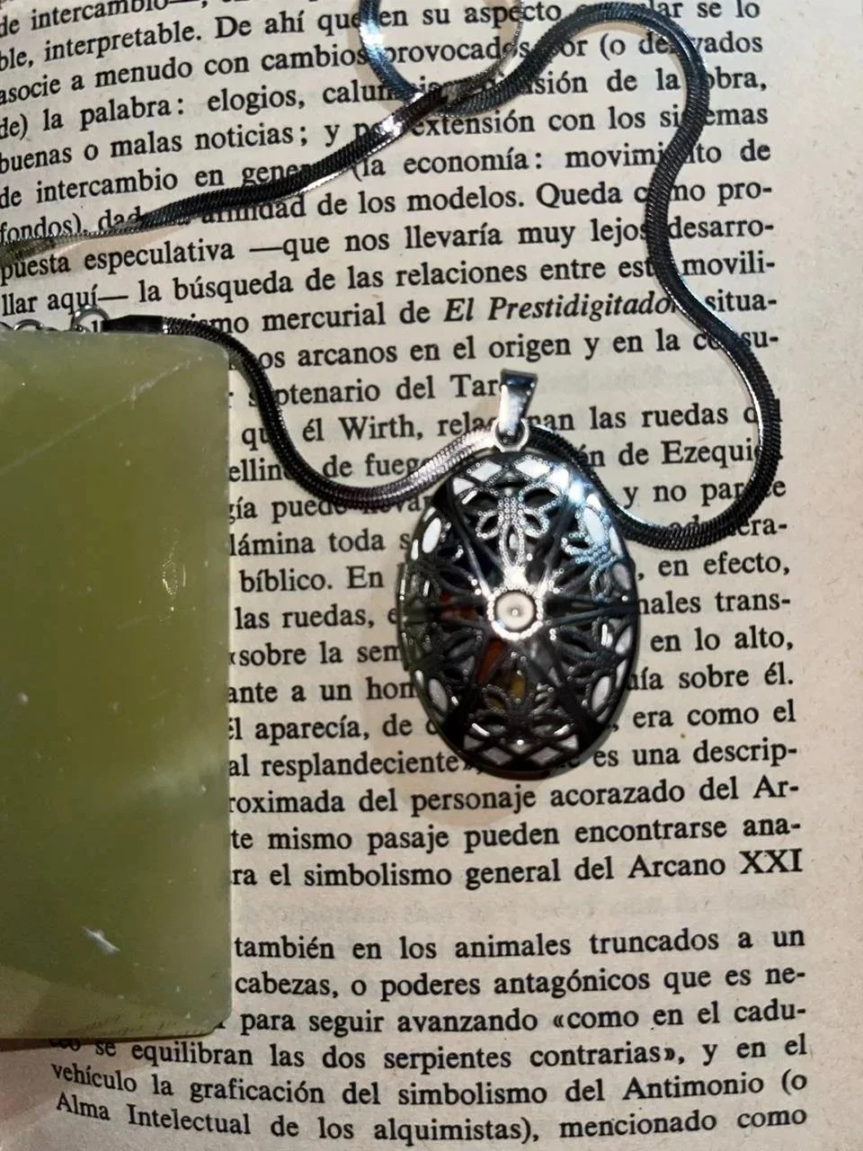 Collar dije relicario 7 chakras