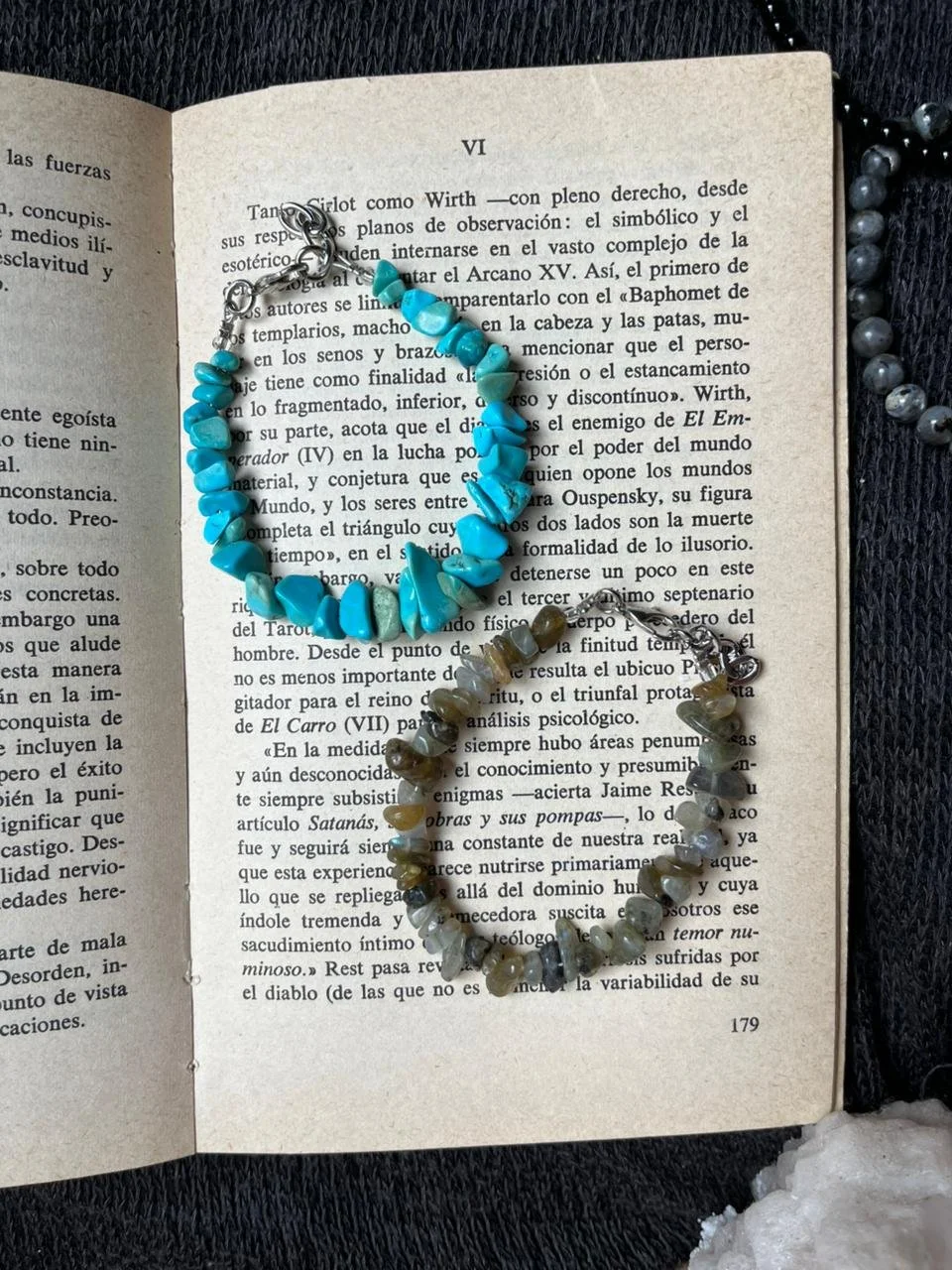 pulcera piedra con gncho