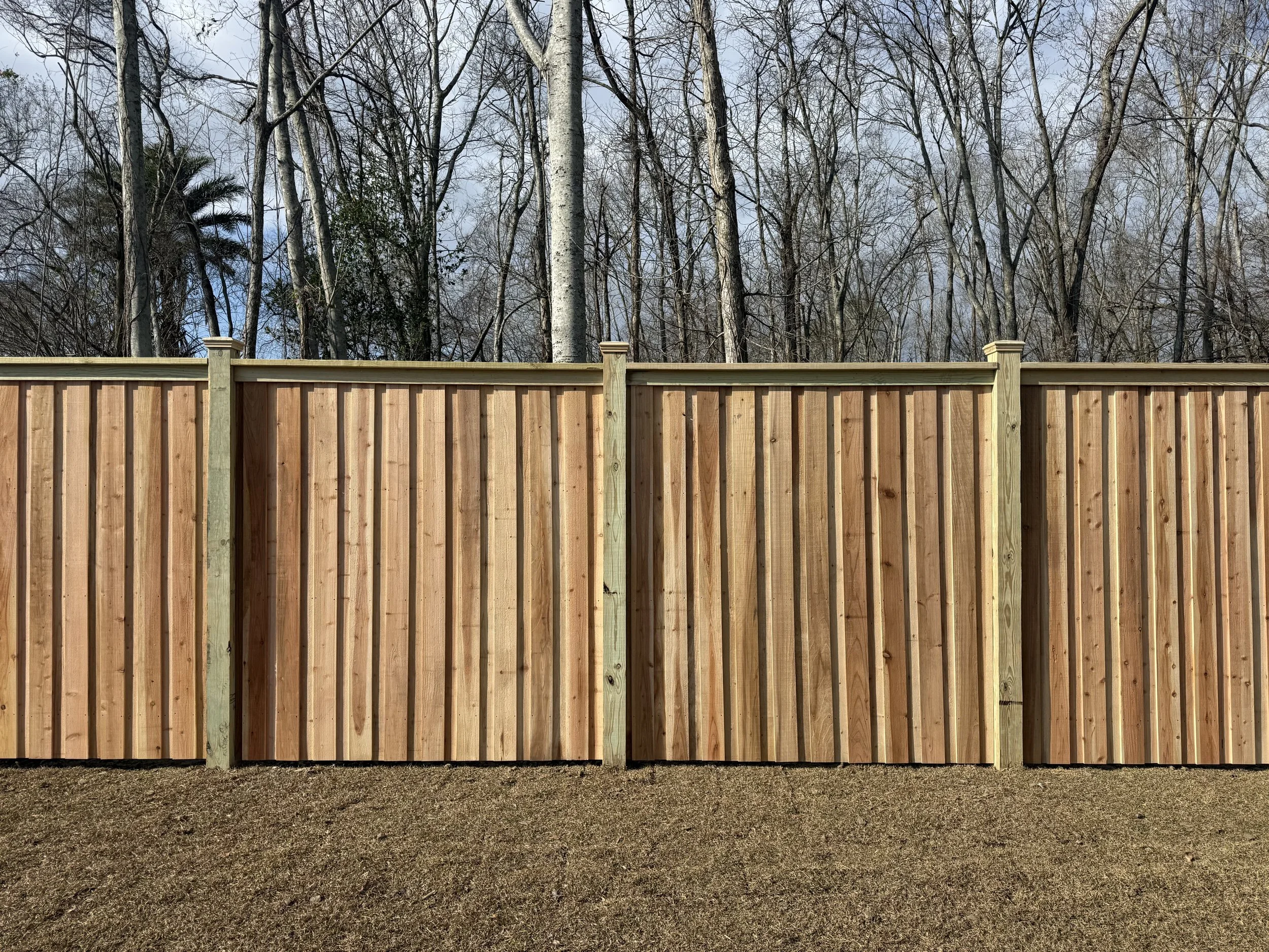 cedar privacy fence installation gonzales louisiana