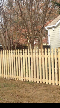 4ft gothic picket fence installation baton rouge
