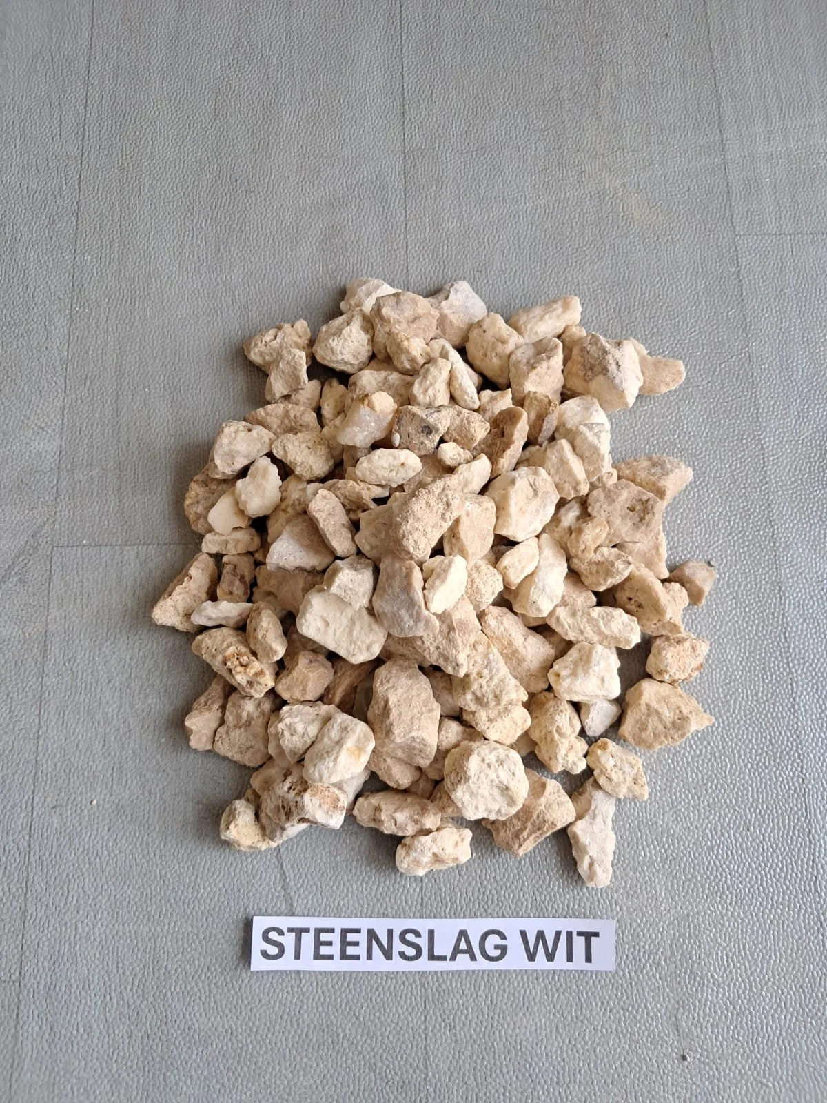 Steenslag test product
