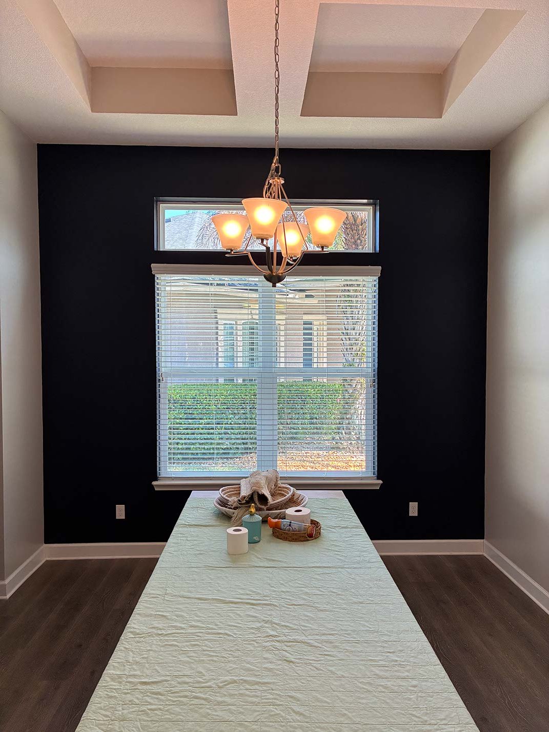 Dining Room Paint Job from an Interior Painter in Fernandina Beach, Florida.