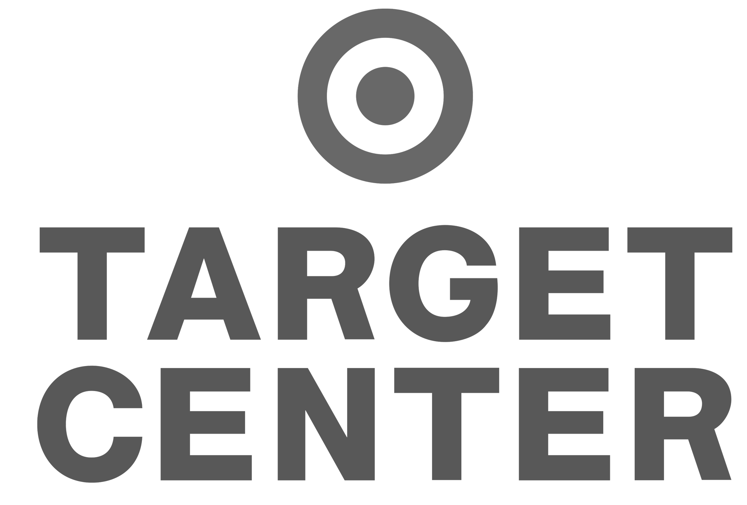 Logo of Target Center with a bullseye symbol above the text 'TARGET CENTER'.