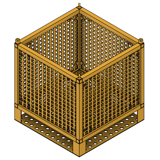 1.5m Cube Basket