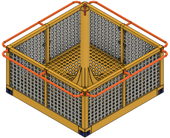 Centre Pole Basket