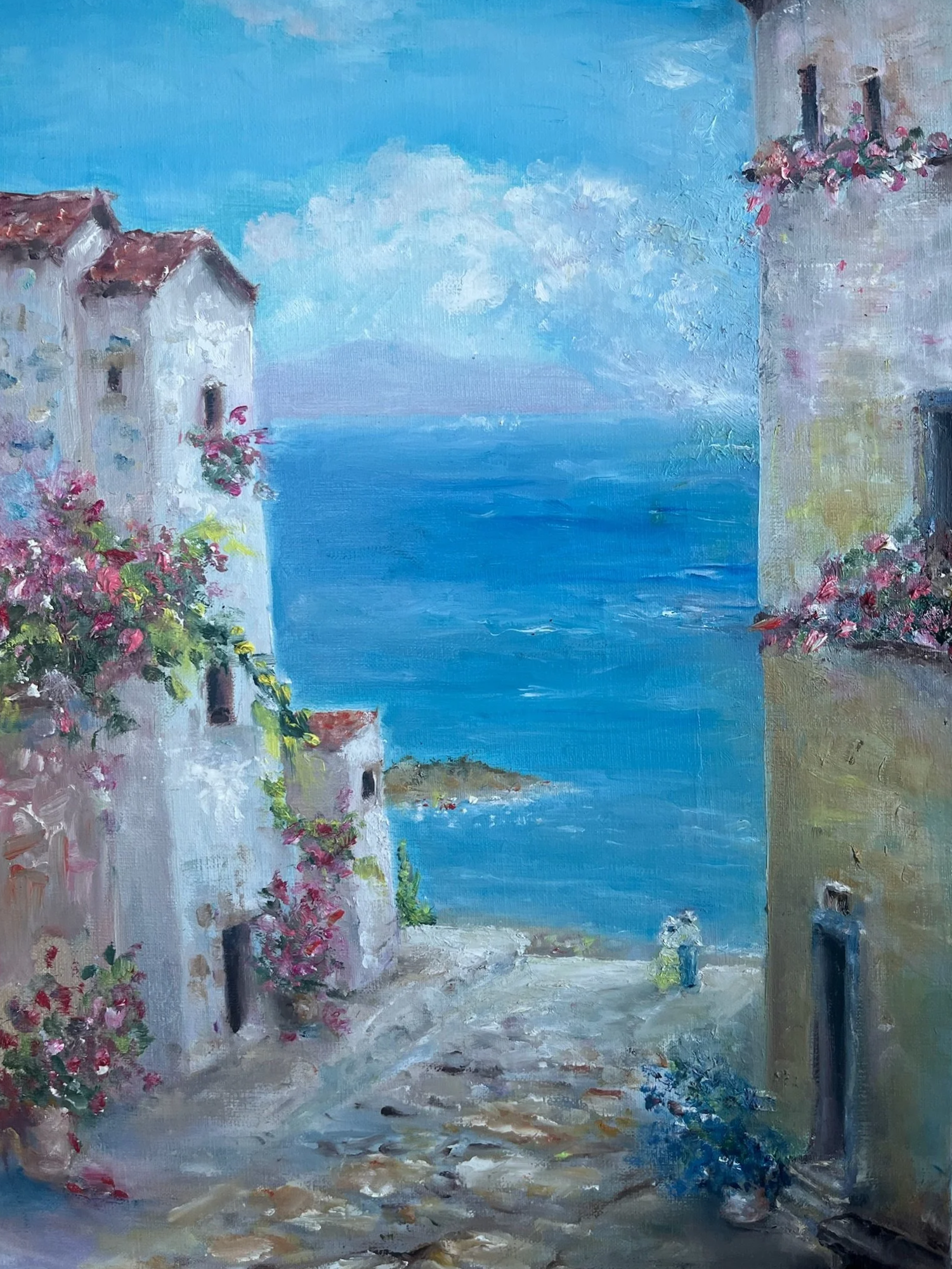 Provencal Courtyard | 46x33