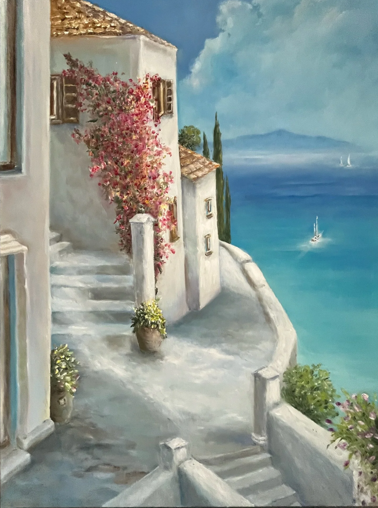 Old Village | 100x80