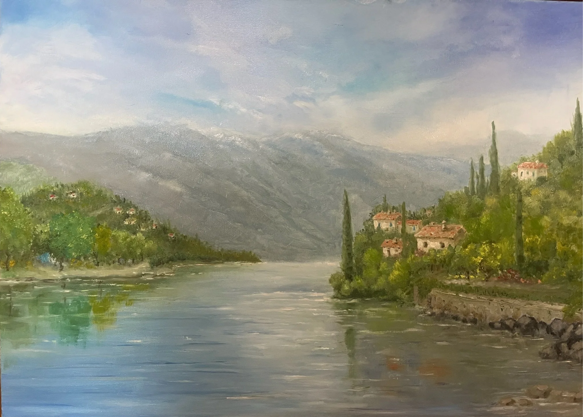 Lake In The Mountains | 70X50