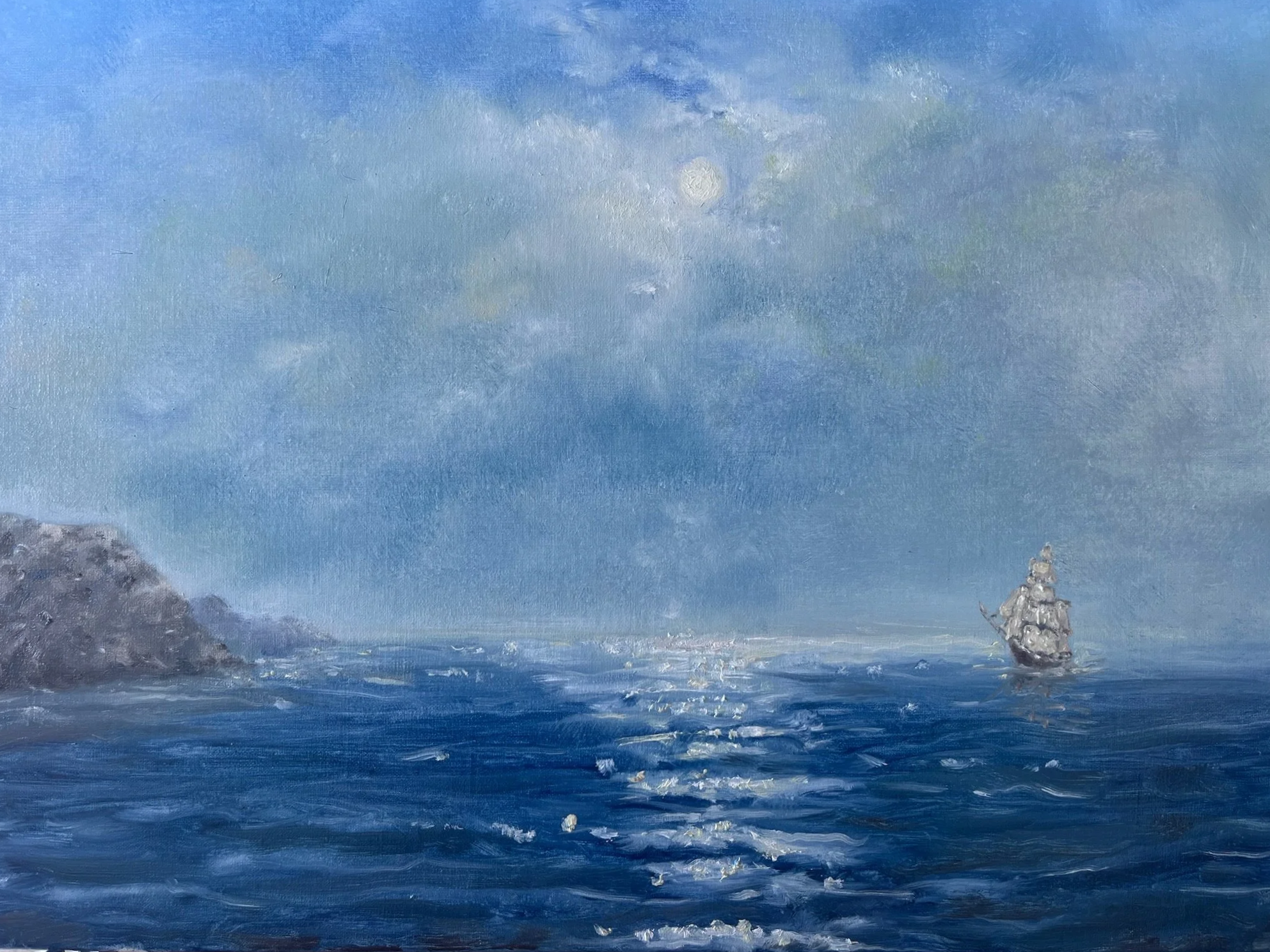 Moon In The Night | 55x46