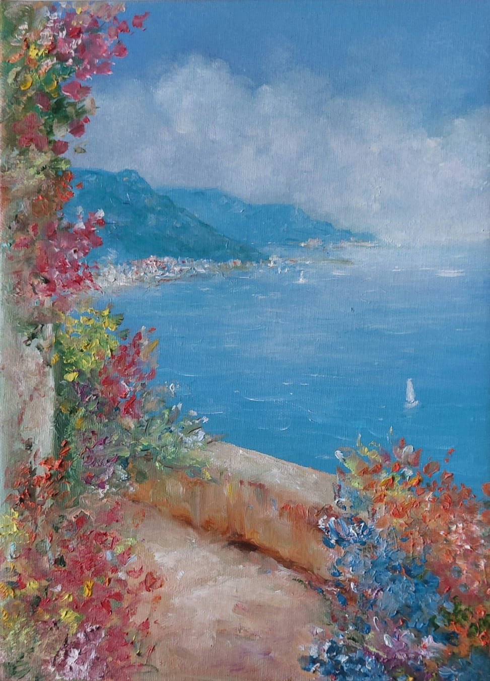 Sunny Day At The Sea | 35x27
