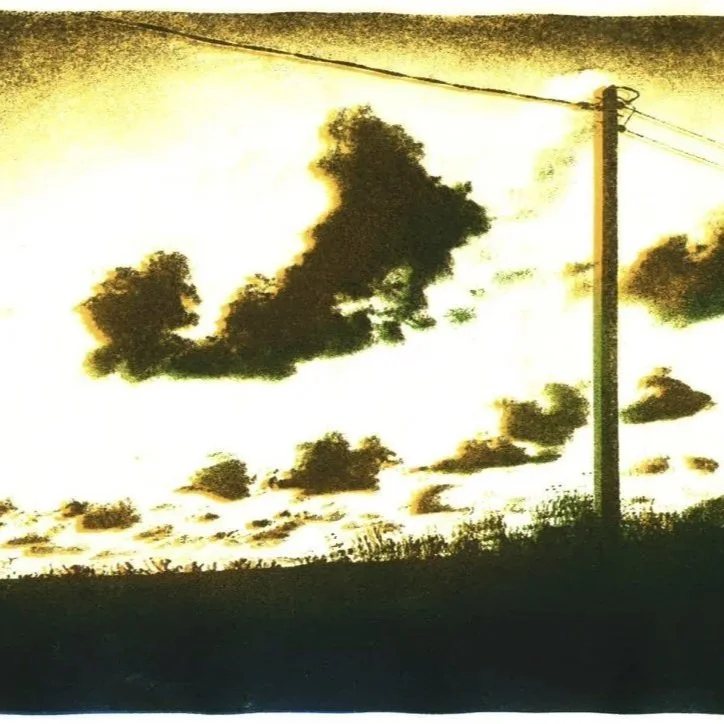 R Godbole Cornish Skies Refracted 2026 Paper Lithograph