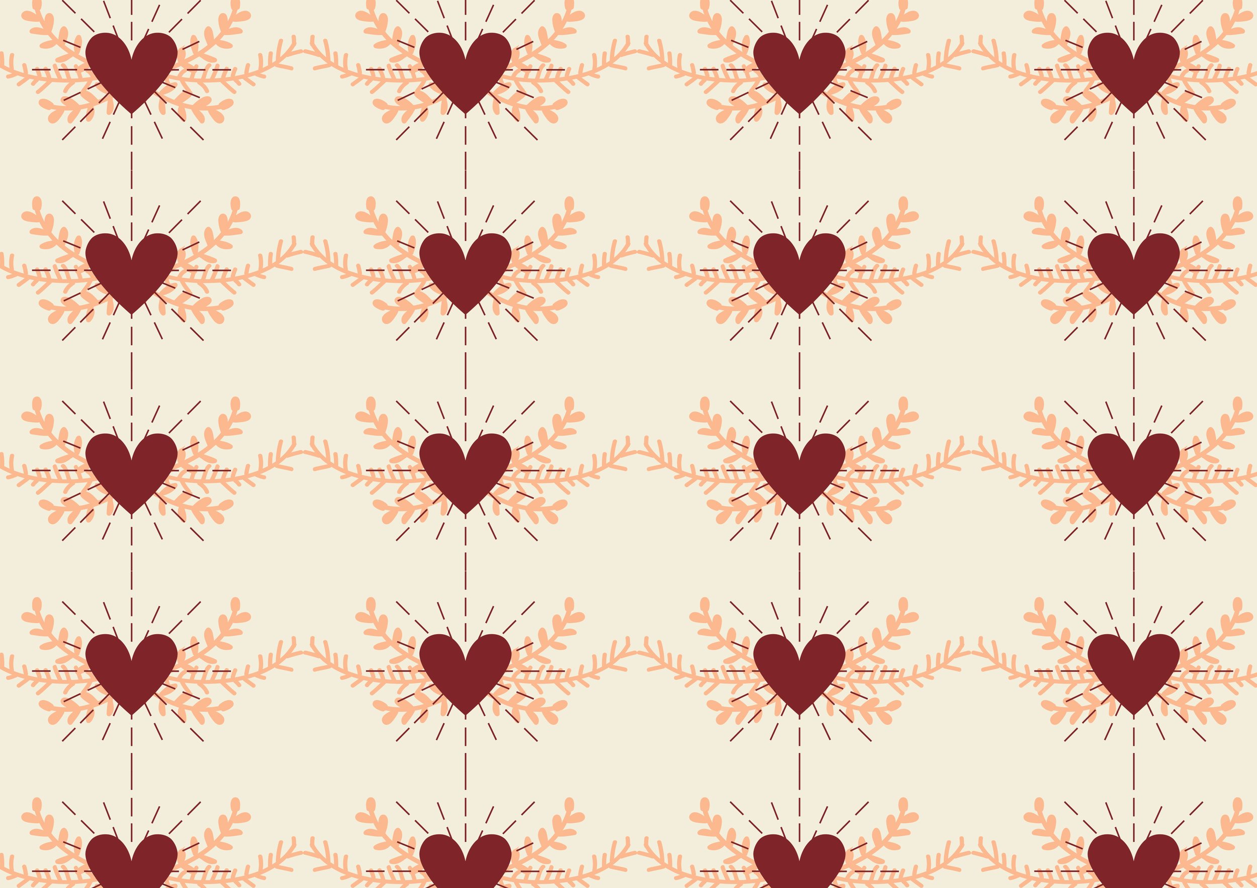 branded pattern used in brand identity design for a handmade wellness soap brand
