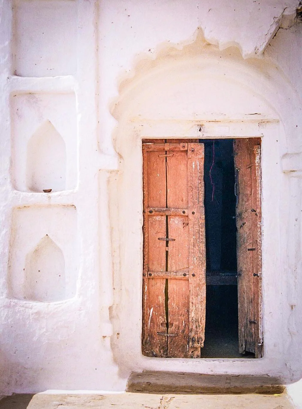 door featured in branded identity project for art therapist consultant and photographer