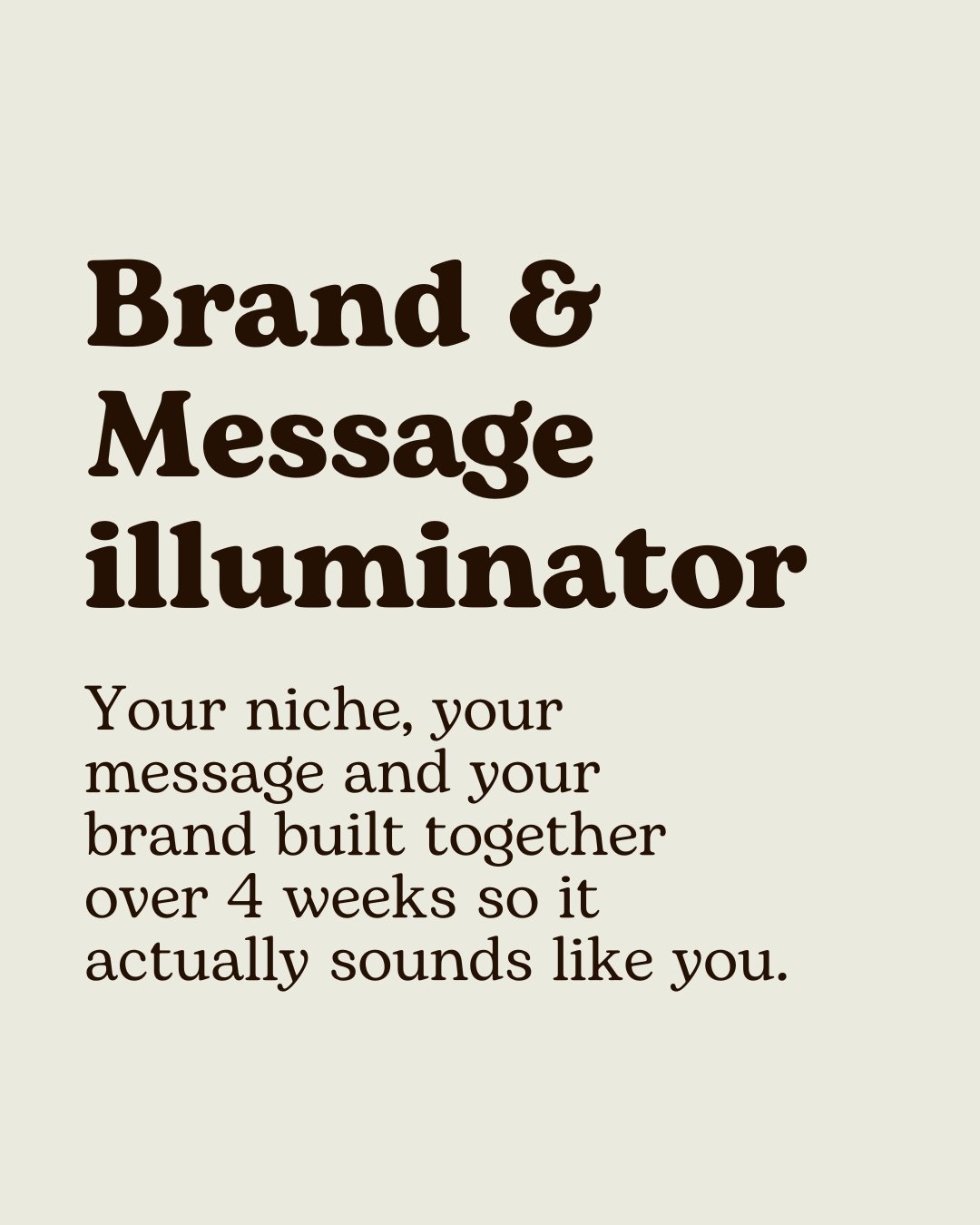 Brand and Message Illuminator