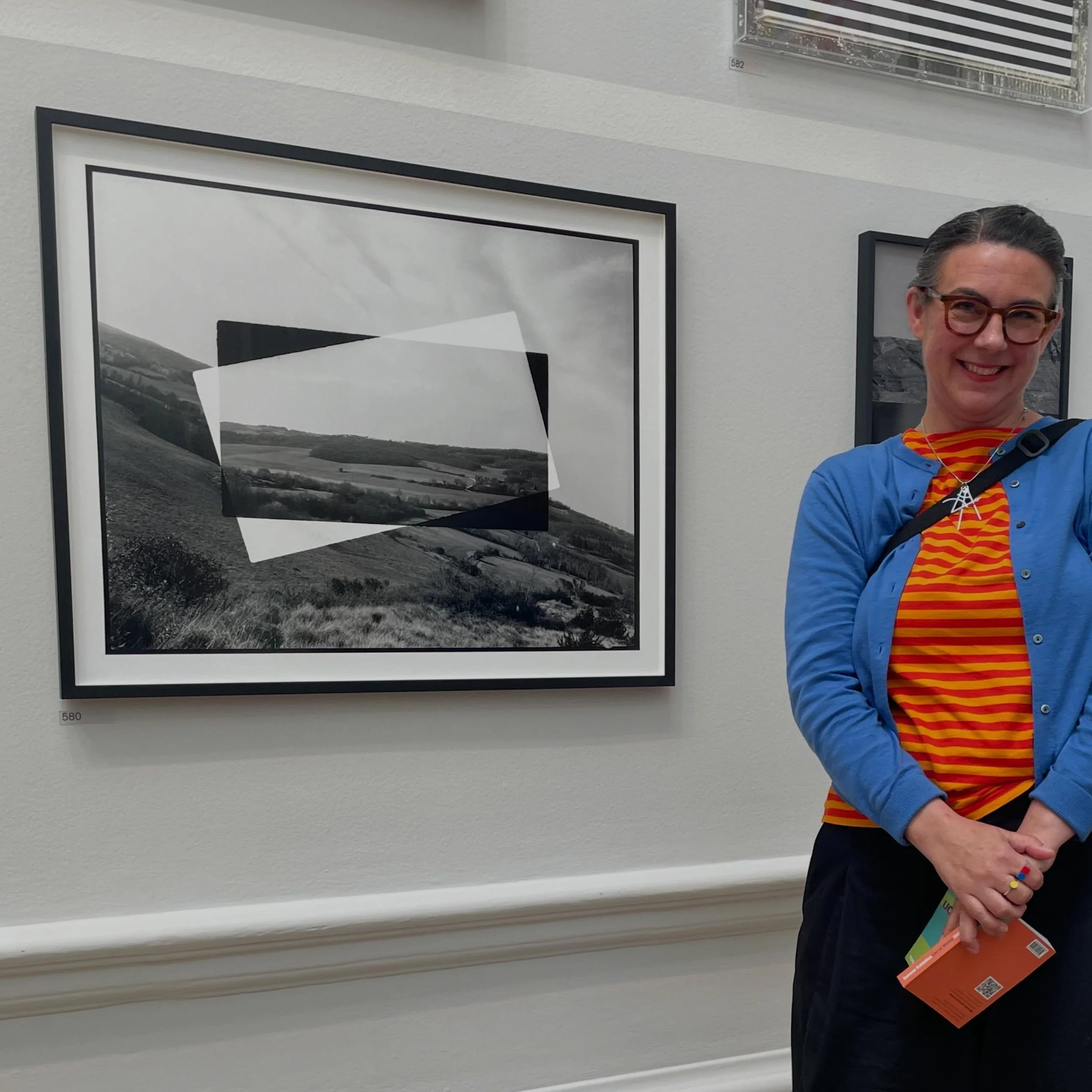 Absolutely thrilled to have spent the morning @royalacademyarts today for #varnishingday 

Huge thanks to @ryanjgander for hanging &lsquo;Horizontal Shift&rsquo; on the line in Gallery III

And a huge thank you to @gonogo.space for skying &lsquo;Shuf