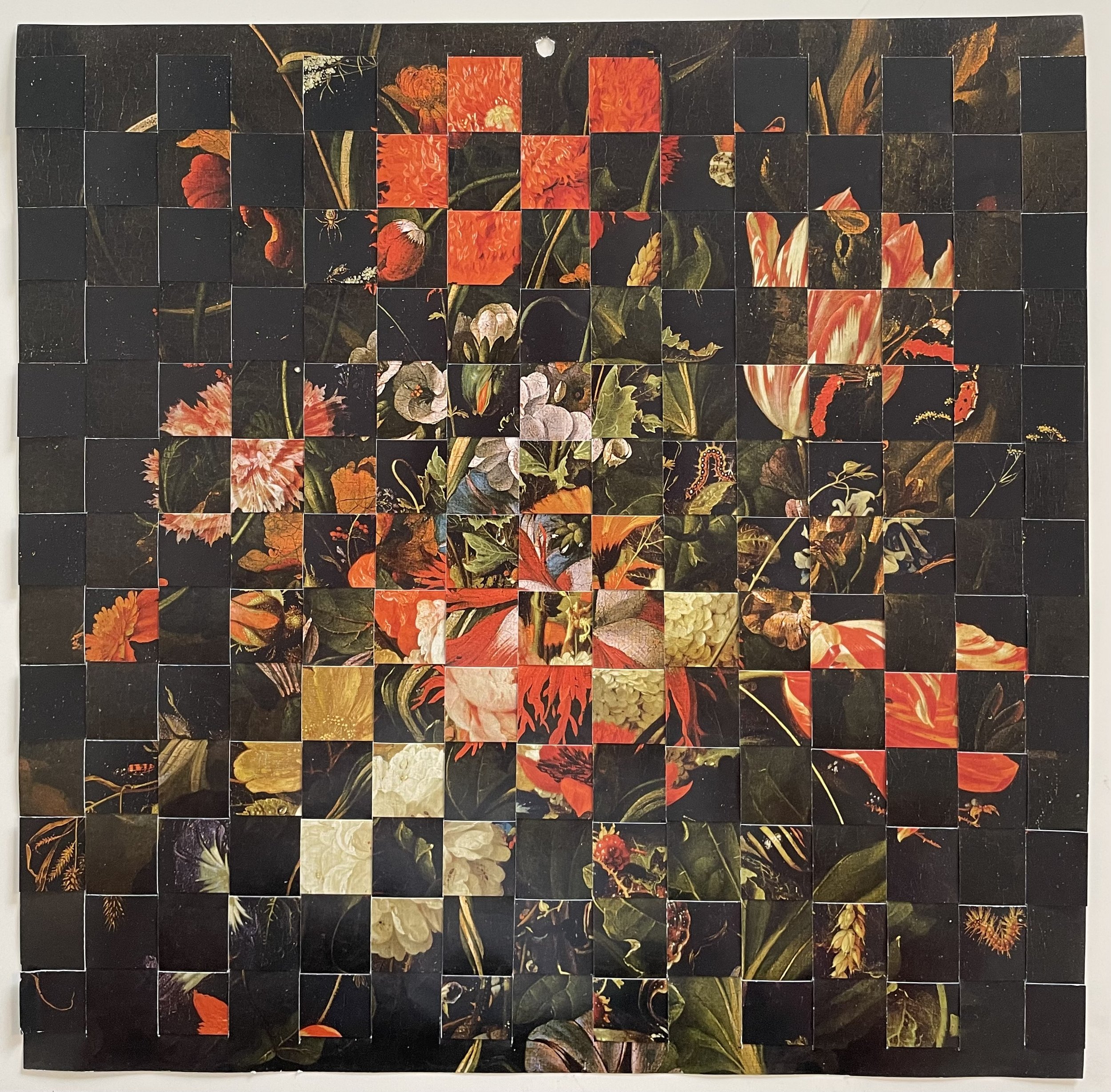 ’Twelve Months of the Year (May/June)’, woven calendar illustrations, 30 x 30 cm, 2023