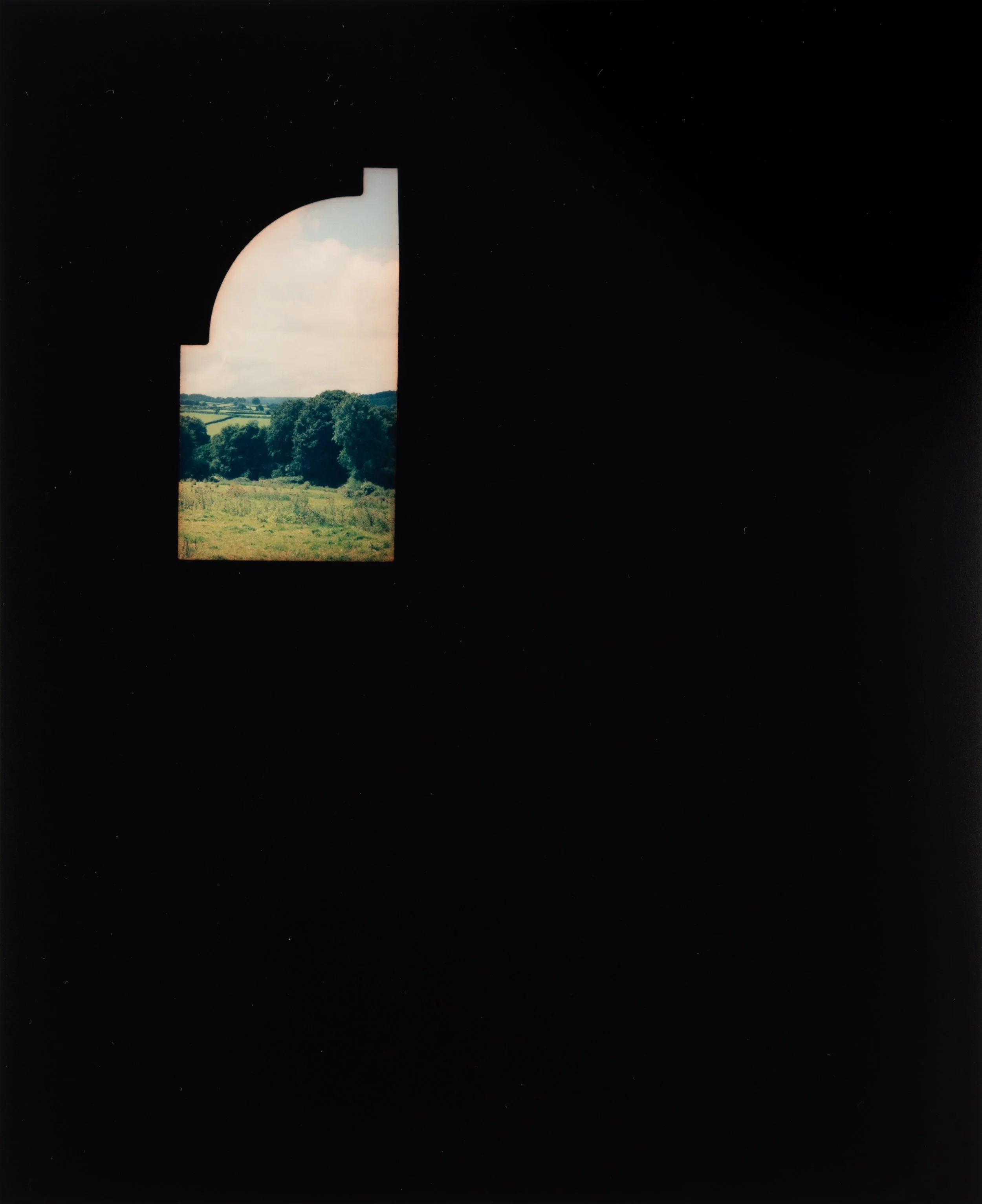 ‘Borrowed Landscape’, unique photograph from cut negative, 23 x 29 cm, 2023